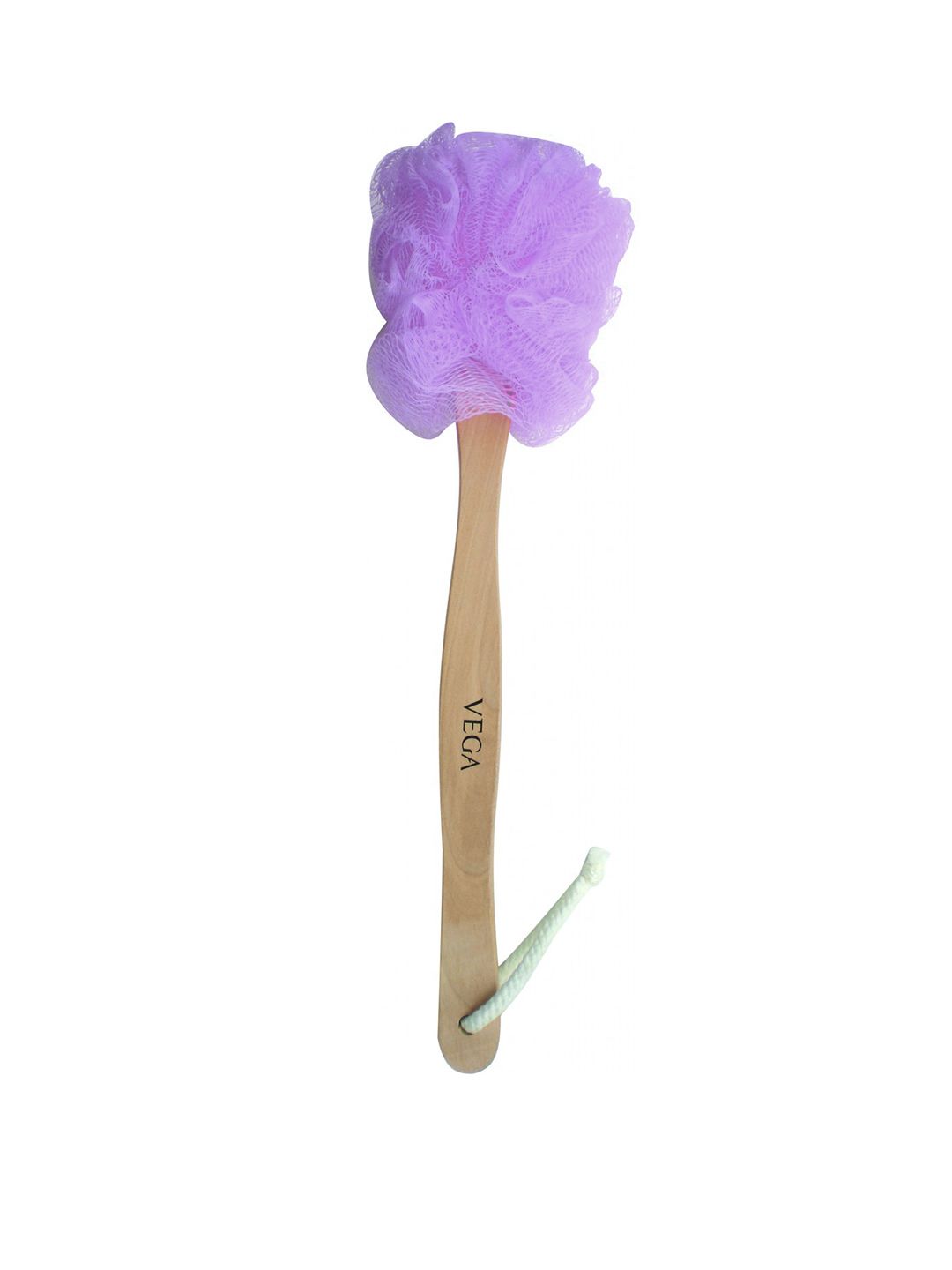 VEGA Unisex Purple Wooden Handle Bath Brush BA-1/6 Price in India