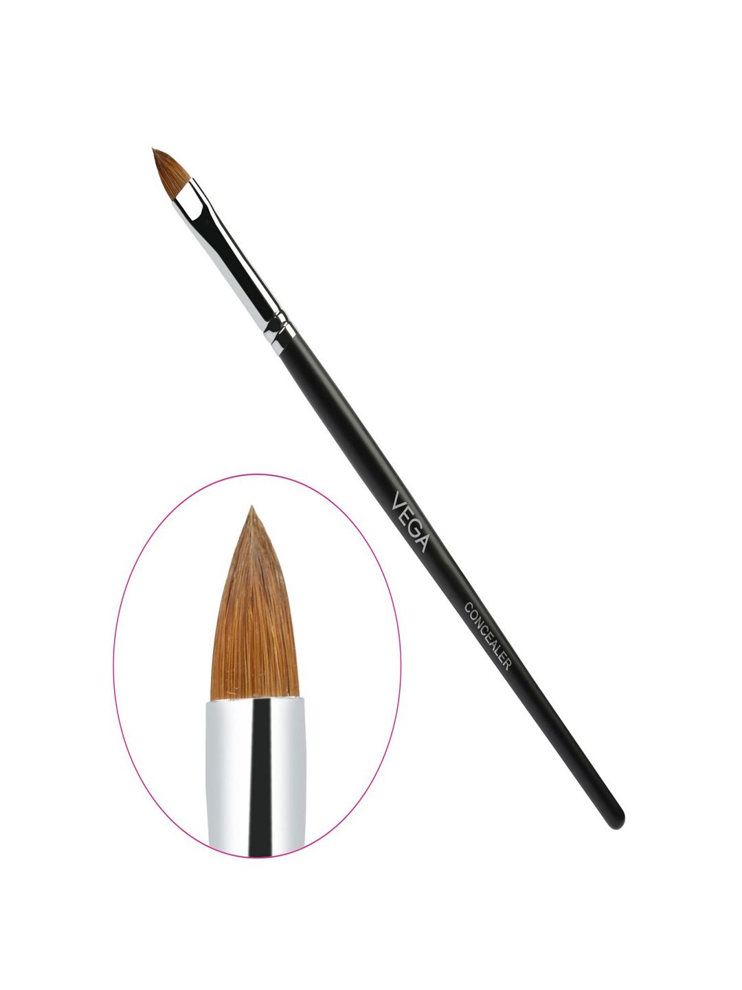 VEGA Women Black Concealer Brush PB-03 Offers & Cashback