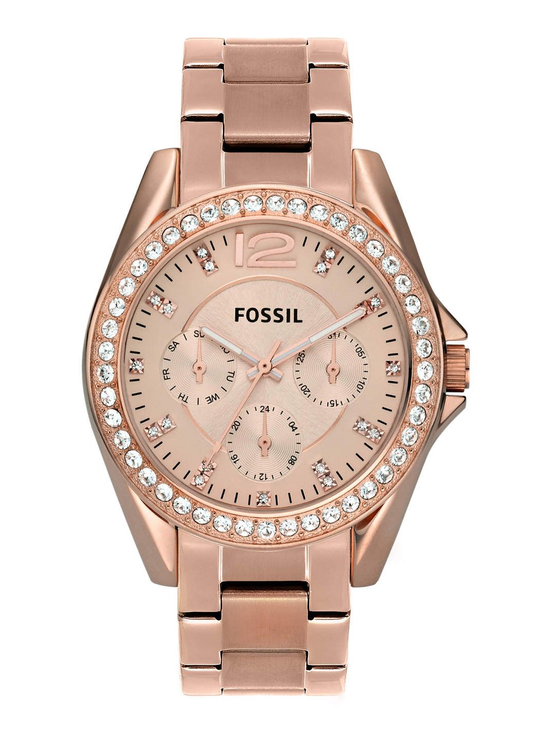 Rose Gold Analogue Watch