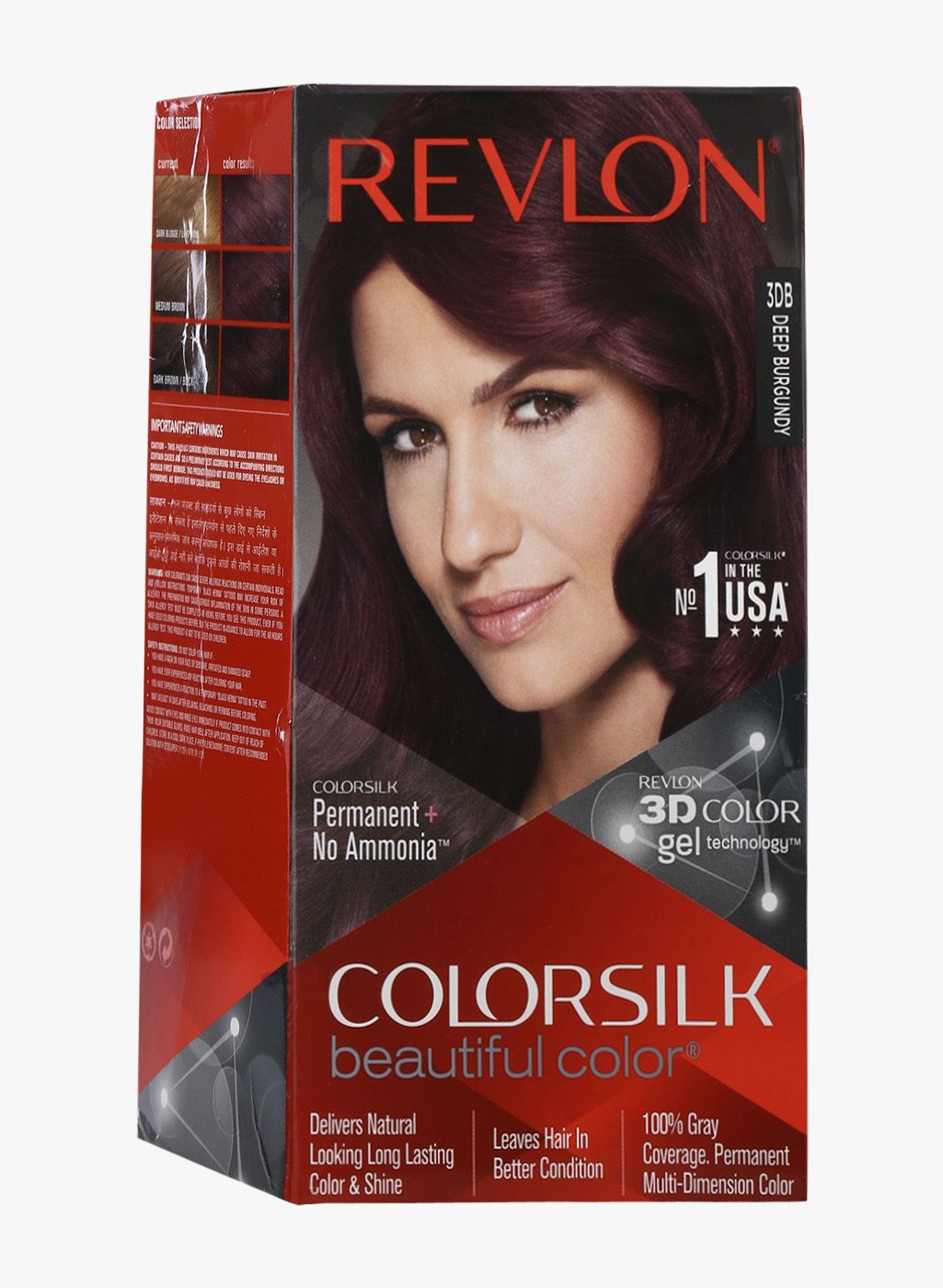 Buy Revlon Colorsilk Deep Burgundy 3db Hair Color Online 6438477