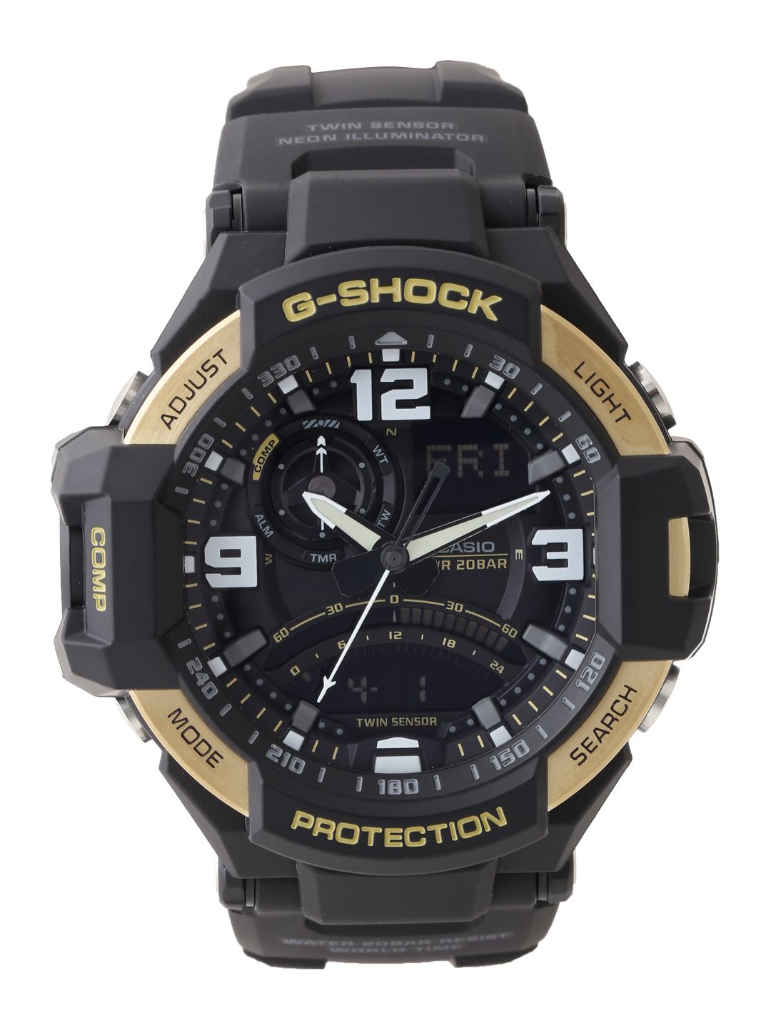 Buy Casio G-Shock GA-1000-1ADR Black Analog-Digital Dial Resin