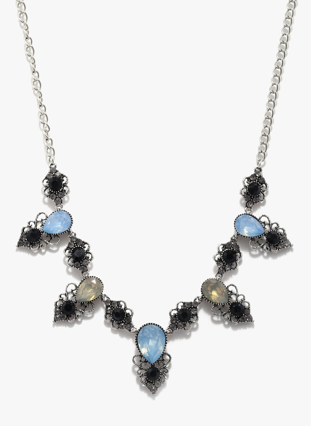 ToniQ Multicoloured Vesna Floral Statement Necklace