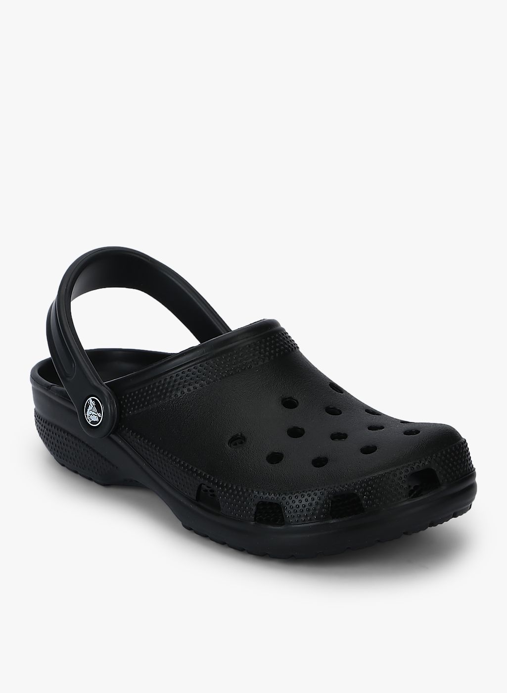 Crocs Unisex Black Solid Clogs Price in India