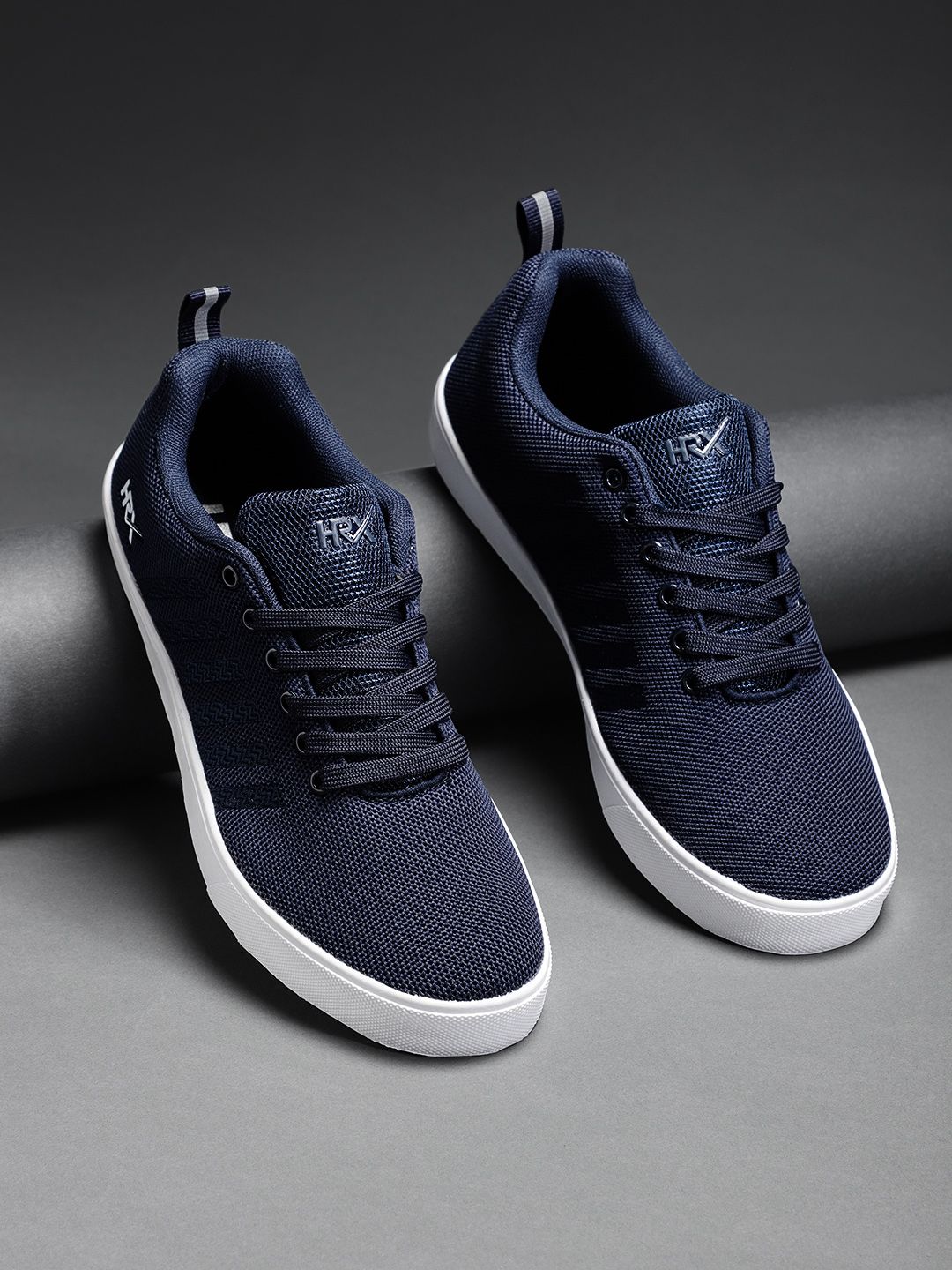 HRX by Hrithik Roshan Men Navy Blue Fly Sneakers