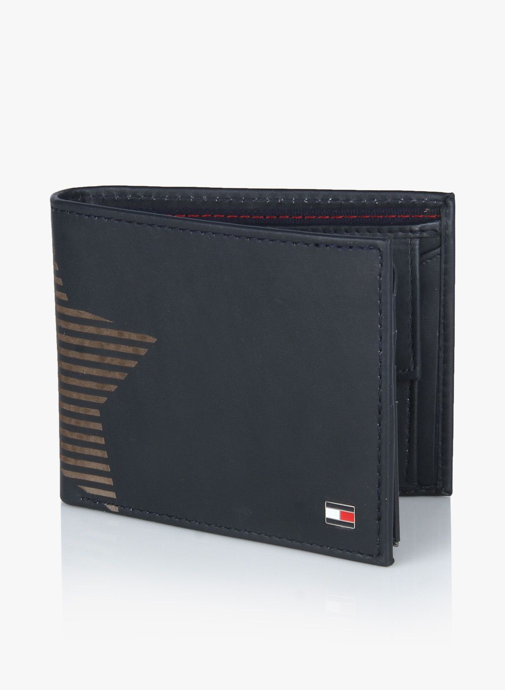 Tommy Hilfiger Vosso Navy Blue Leather Coin Wallet