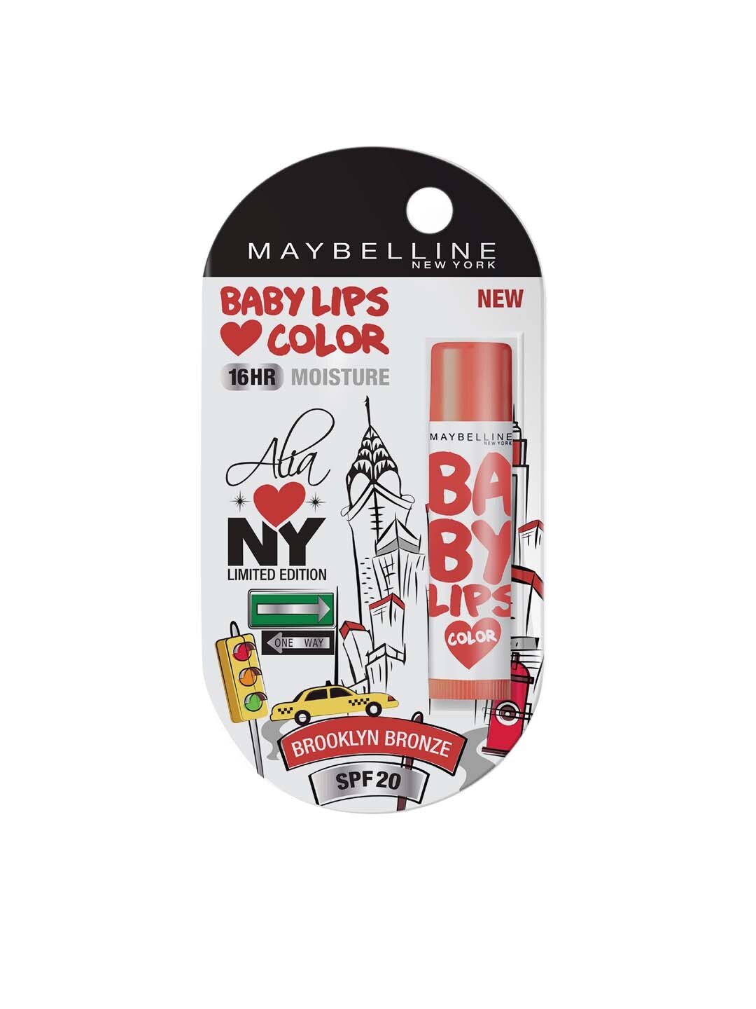 Maybelline New York Alia Loves New York Baby Lips SPF 20 - Brooklyn Bronze 4g Price in India