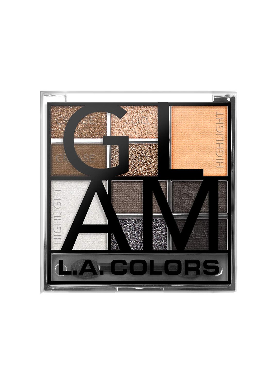 L.A. Colors Cool Color Eyeshadow Palette CES137