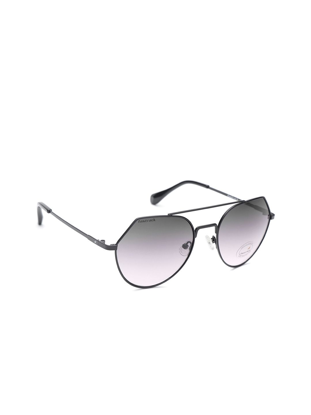Fastrack Women Oval Sunglasses NBM192BK4F Price in India