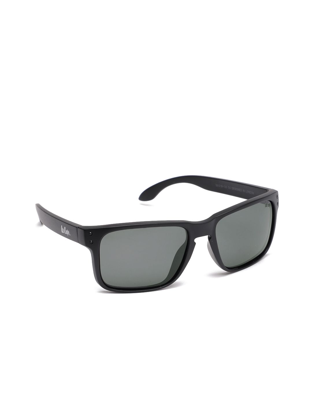 Lee Cooper Unisex Rectangle Sunglasses LC9137 BLK Price in India
