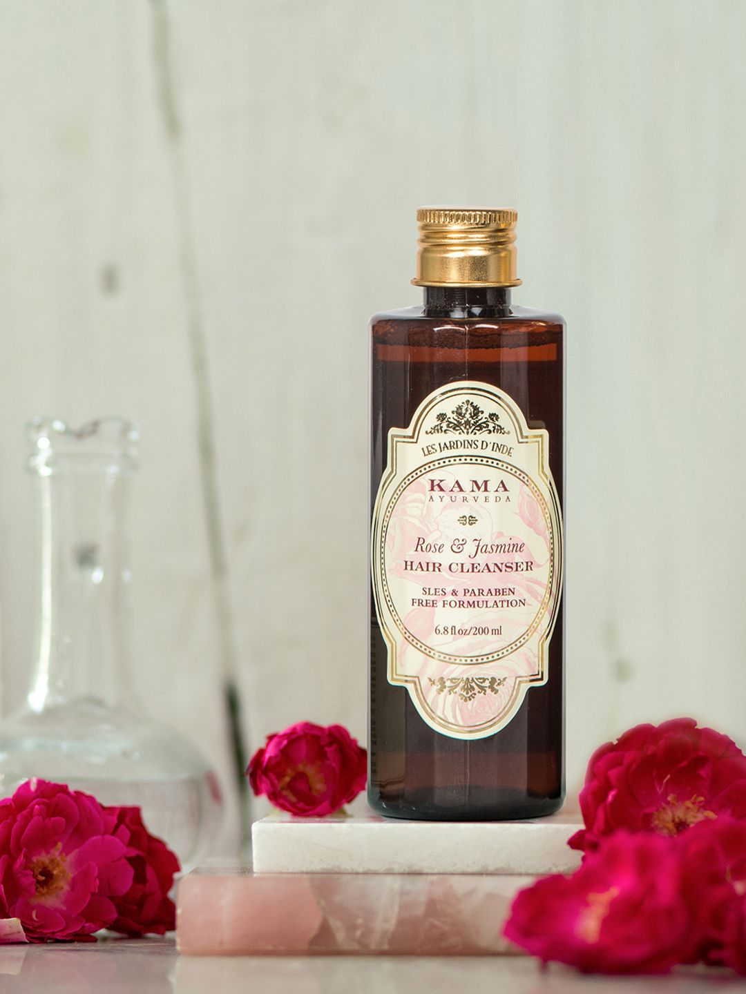 KAMA AYURVEDA Sustainable Unisex Rose Jasmine Hair Cleanser 200 ml Price in India