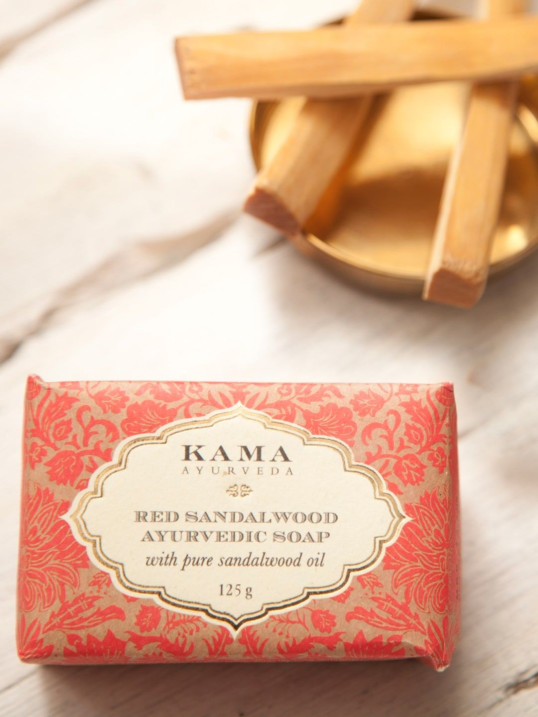 KAMA AYURVEDA Red Sandalwood Ayurvedic Soap 125 g