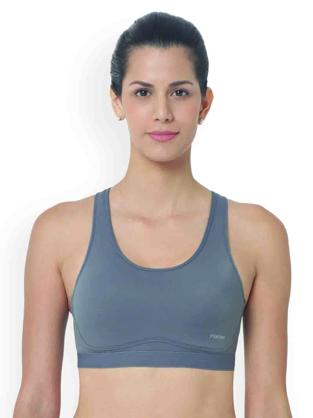 Triumph Triaction 103 Top Triaction Padded Wireless Removable Padded Racer-Back High Bounce Control Sports Bra Price in India