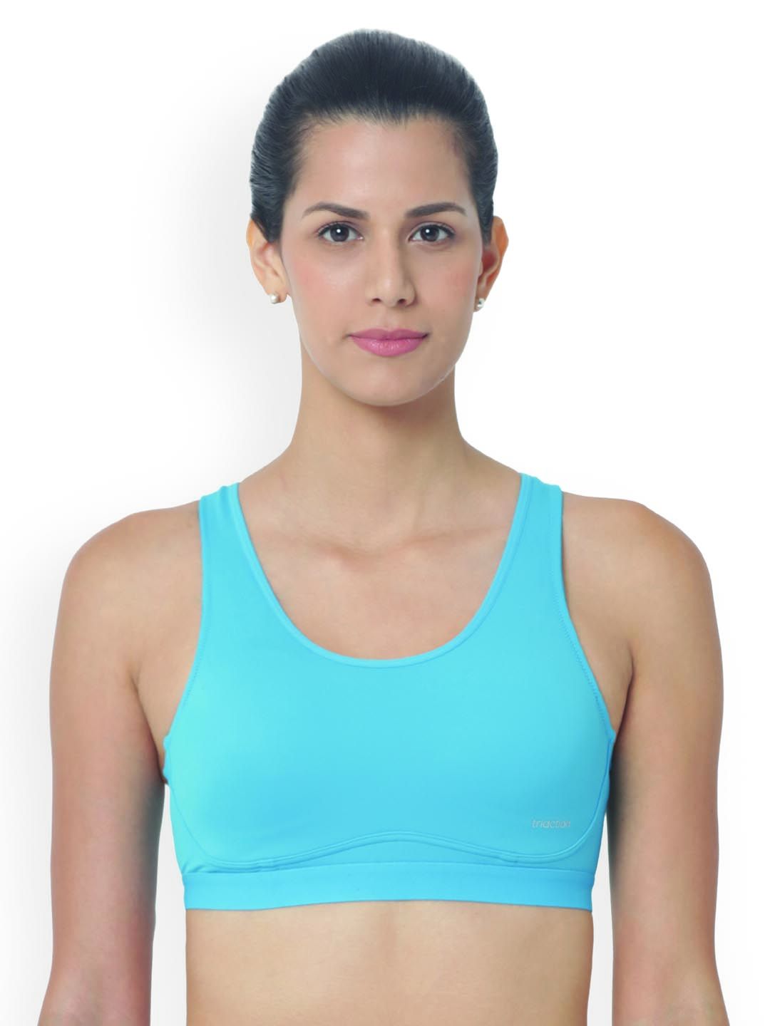 Triumph Triaction 103 Top Triaction Padded Wireless Removable Padded Racer-Back High Bounce Control Sports Bra Price in India