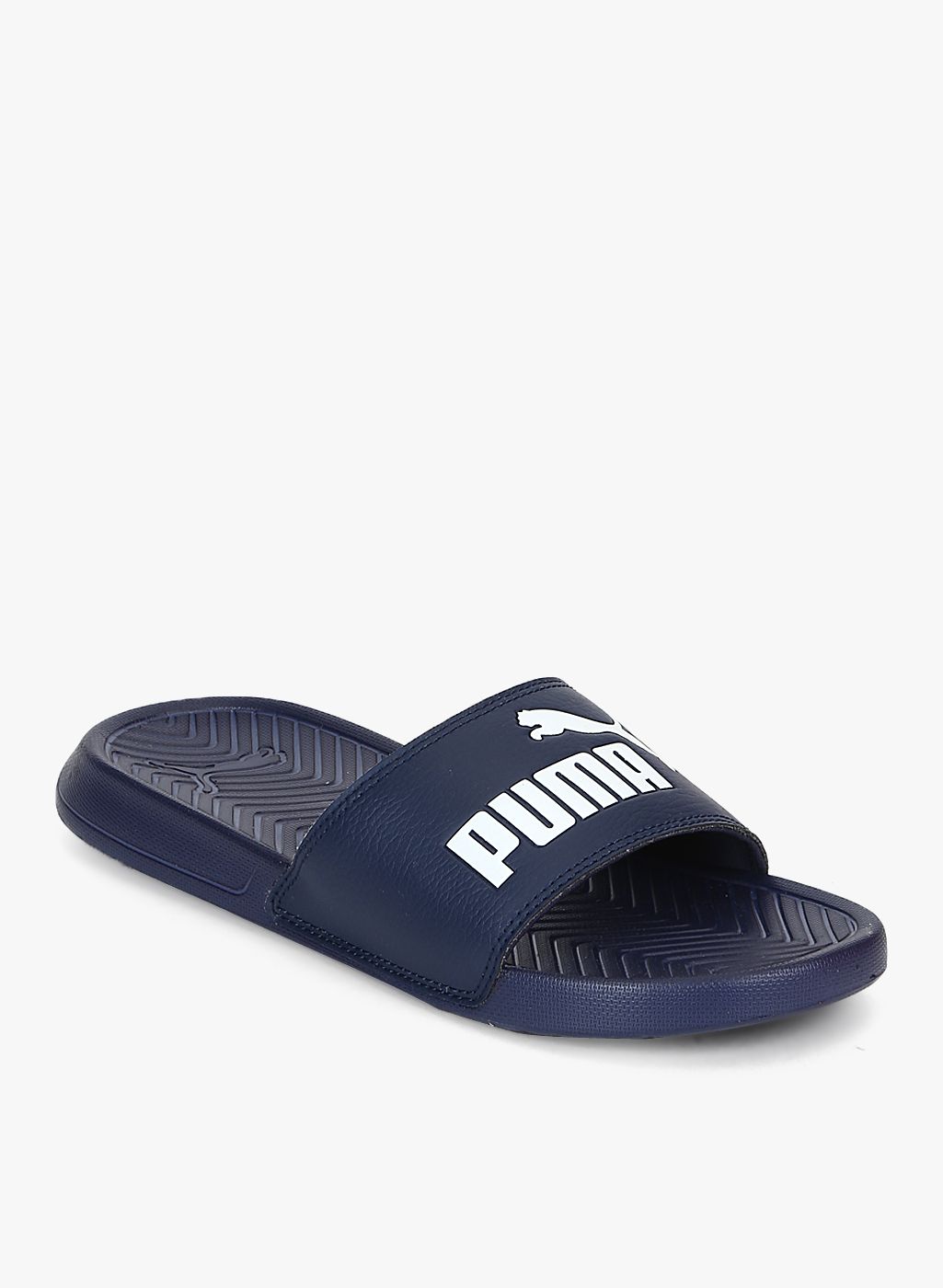 puma blue flip flops