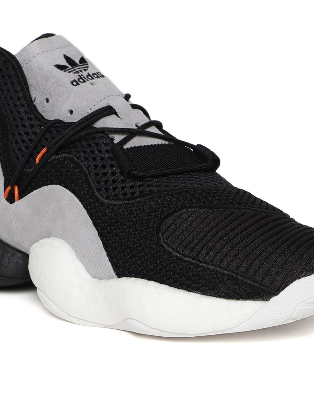 Buy ADIDAS Originals Men Black & Grey Crazy BYW LVL I Sneakers