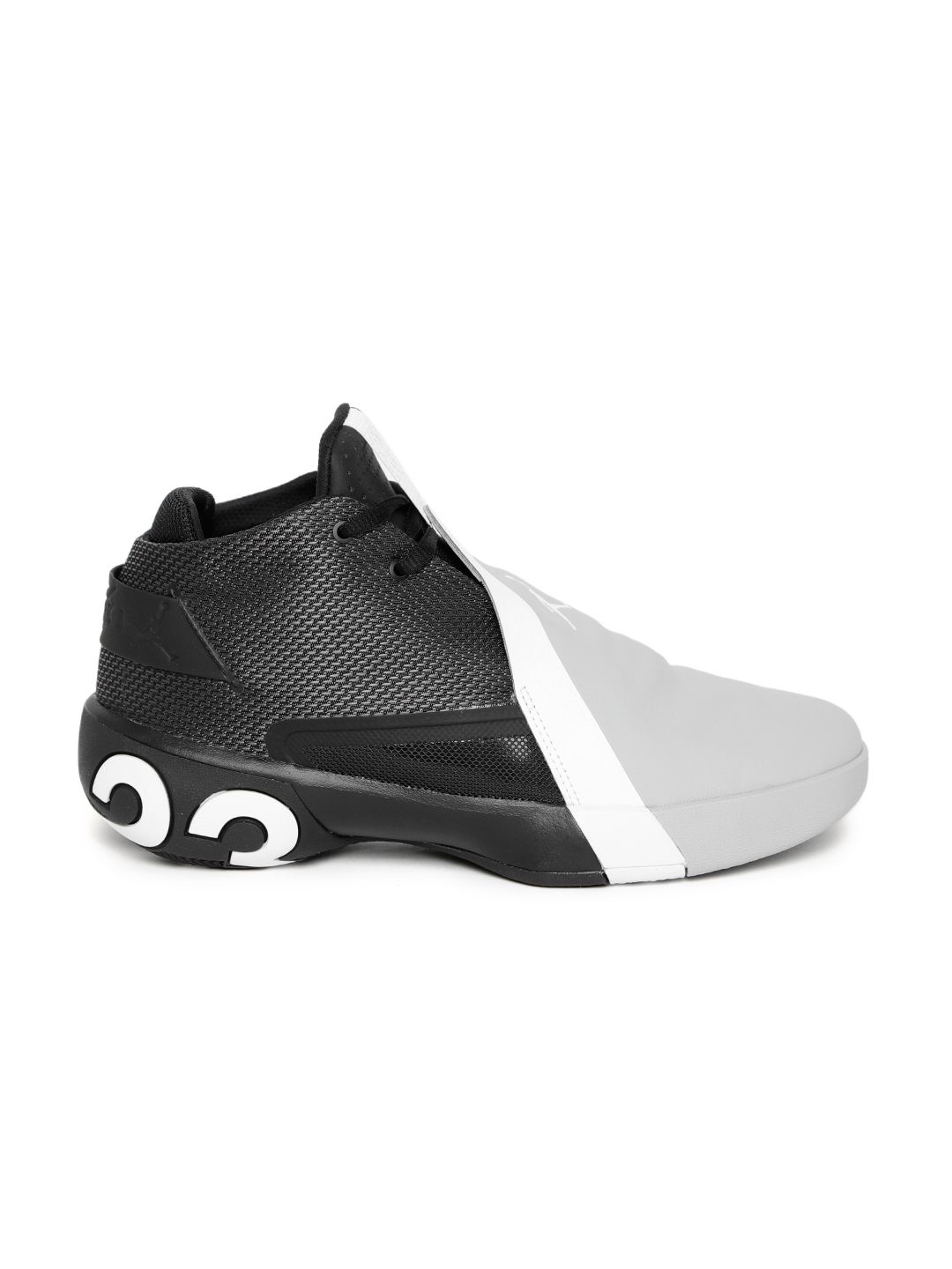 Buy Nike Men Grey & Black Jordan Ultra Fly 3 Colourblocked