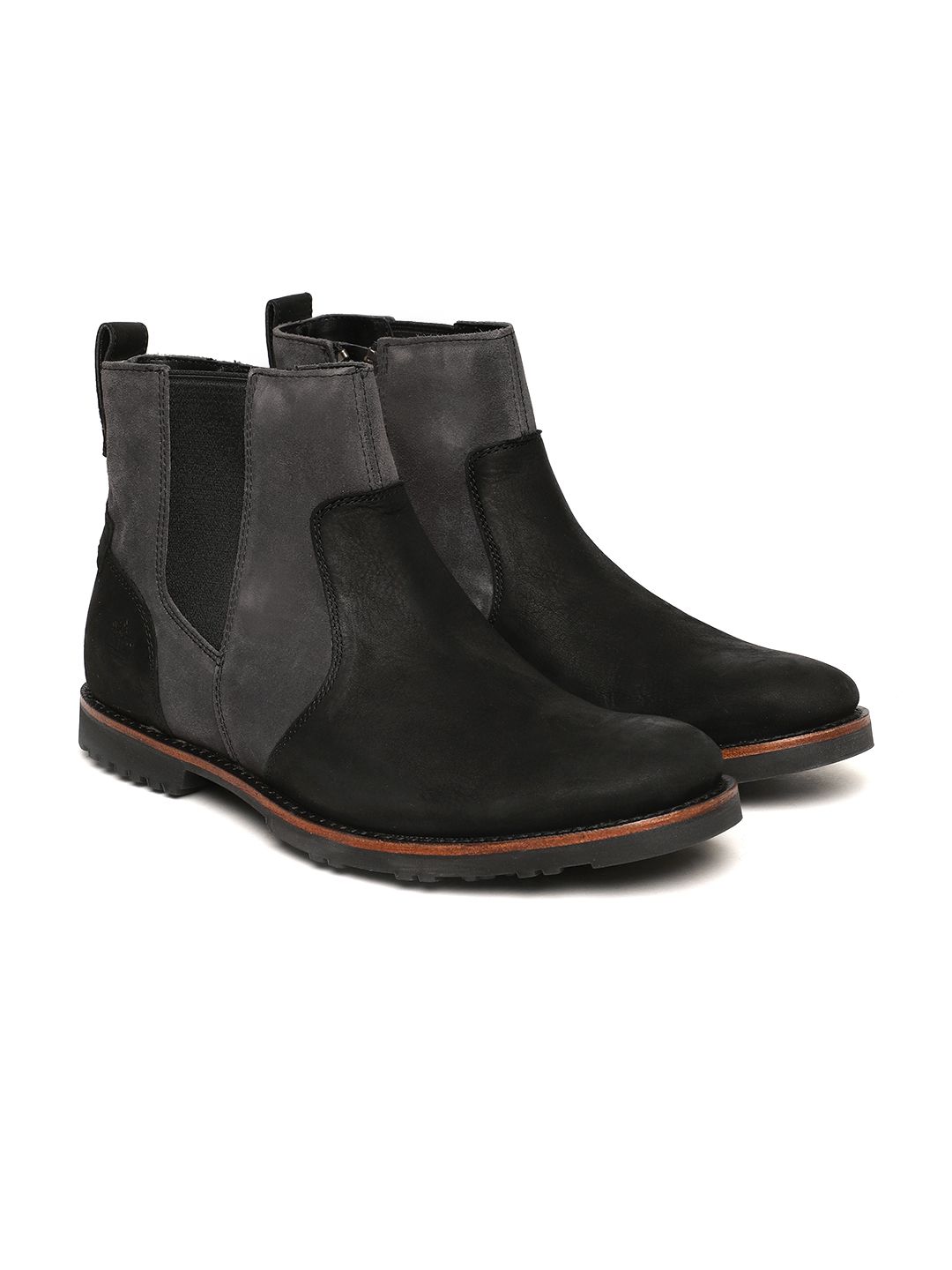 Buy Timberland Men Black KENDRICK CHELSEA Boots - Boots for  display picture 2