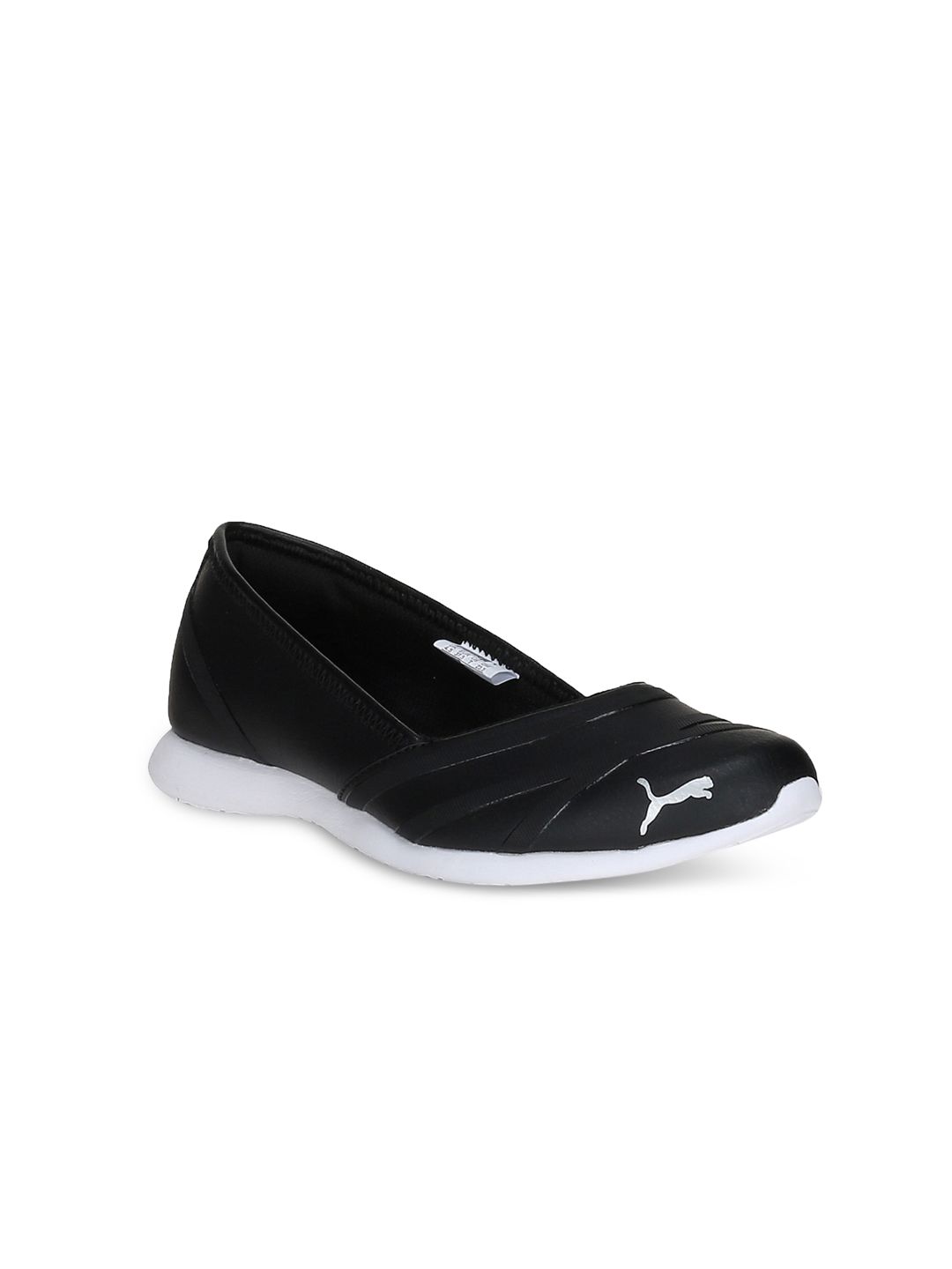 Puma Women Black Vega Ballet SL Slip-On Sneakers Price in India