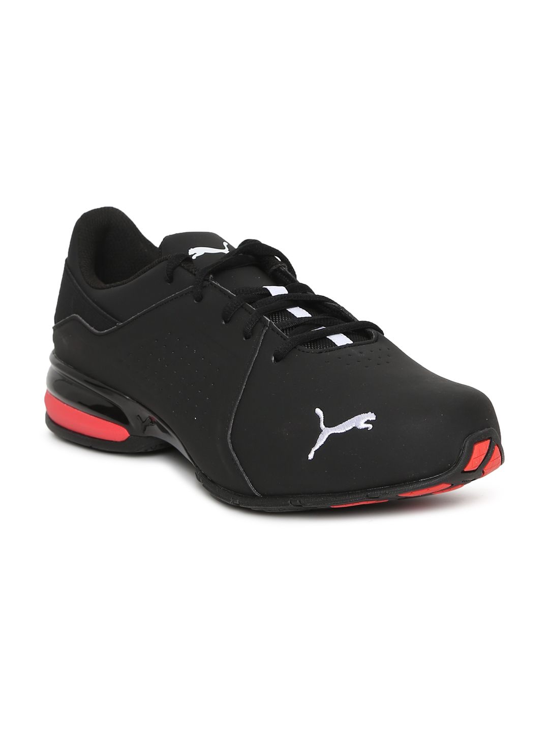 Puma Men Black Viz Runner Running Shoes