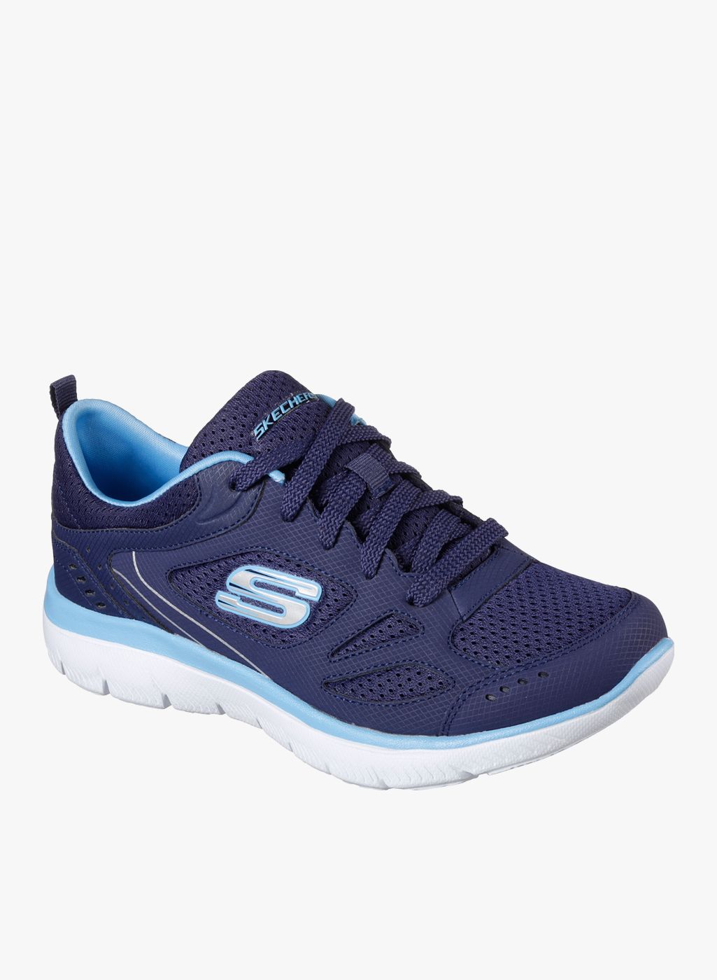 skechers navy blue sneakers