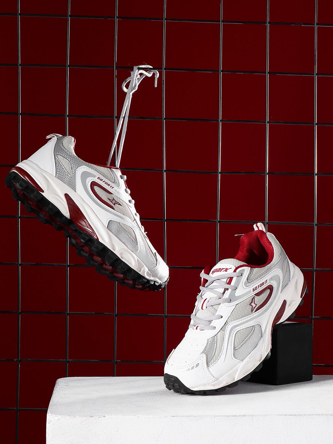 Sparx Men Mesh Sports Non-Marking Shoes