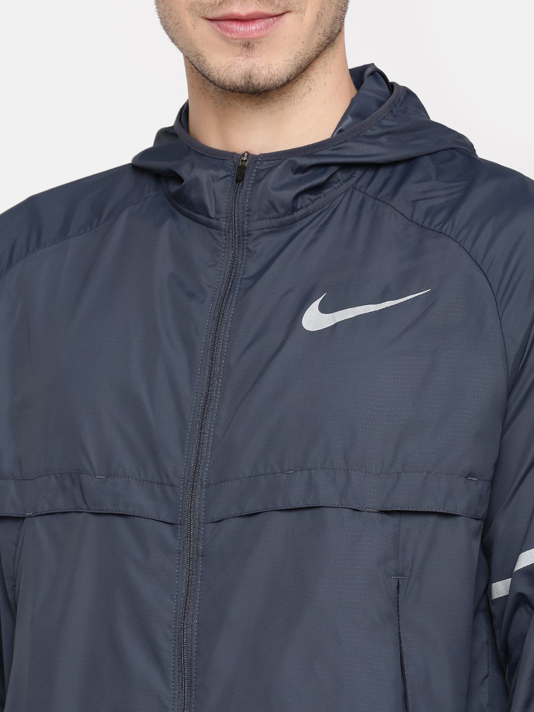 nike shield hooded running jacket