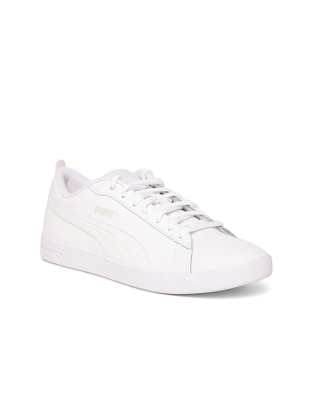 Puma Women White Smash v2 L Sneakers Price in India