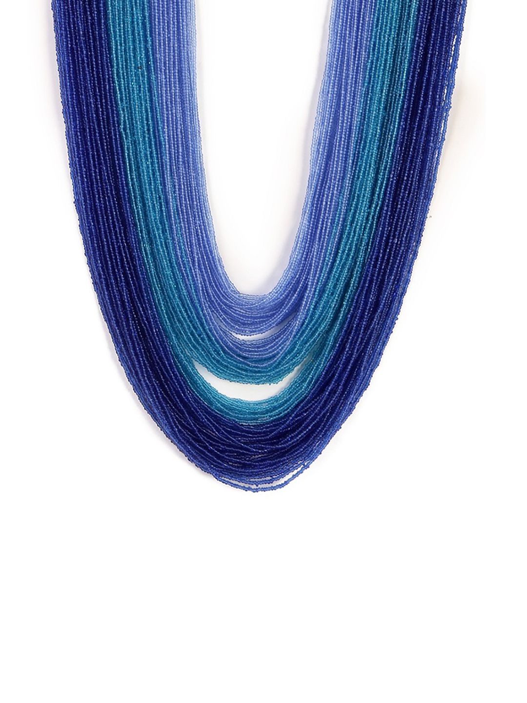 Bamboo Tree Jewels Blue Necklace Price in India