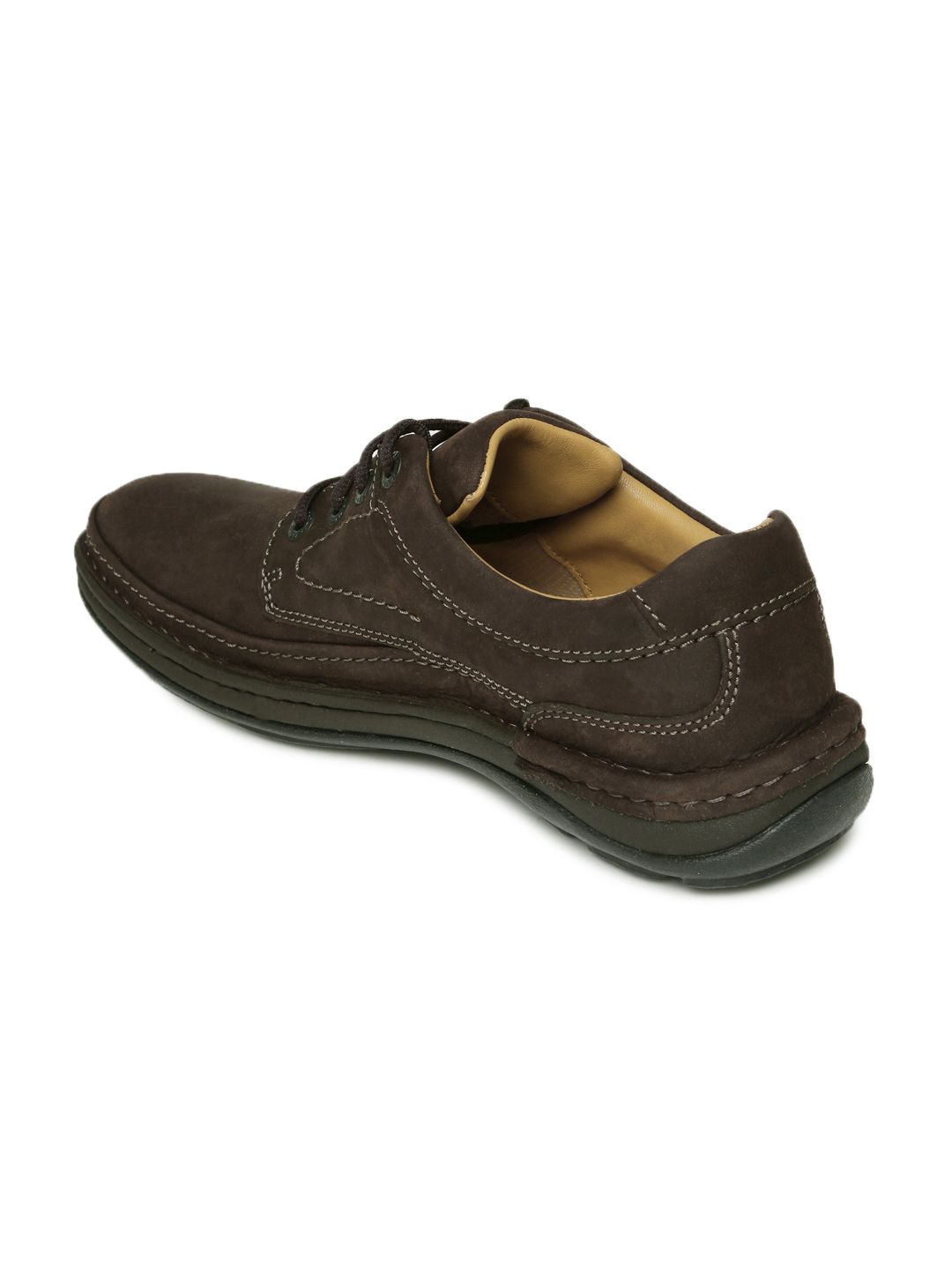 Buy Clarks Men Brown Active Air Leather Casual Shoes  display picture 3
