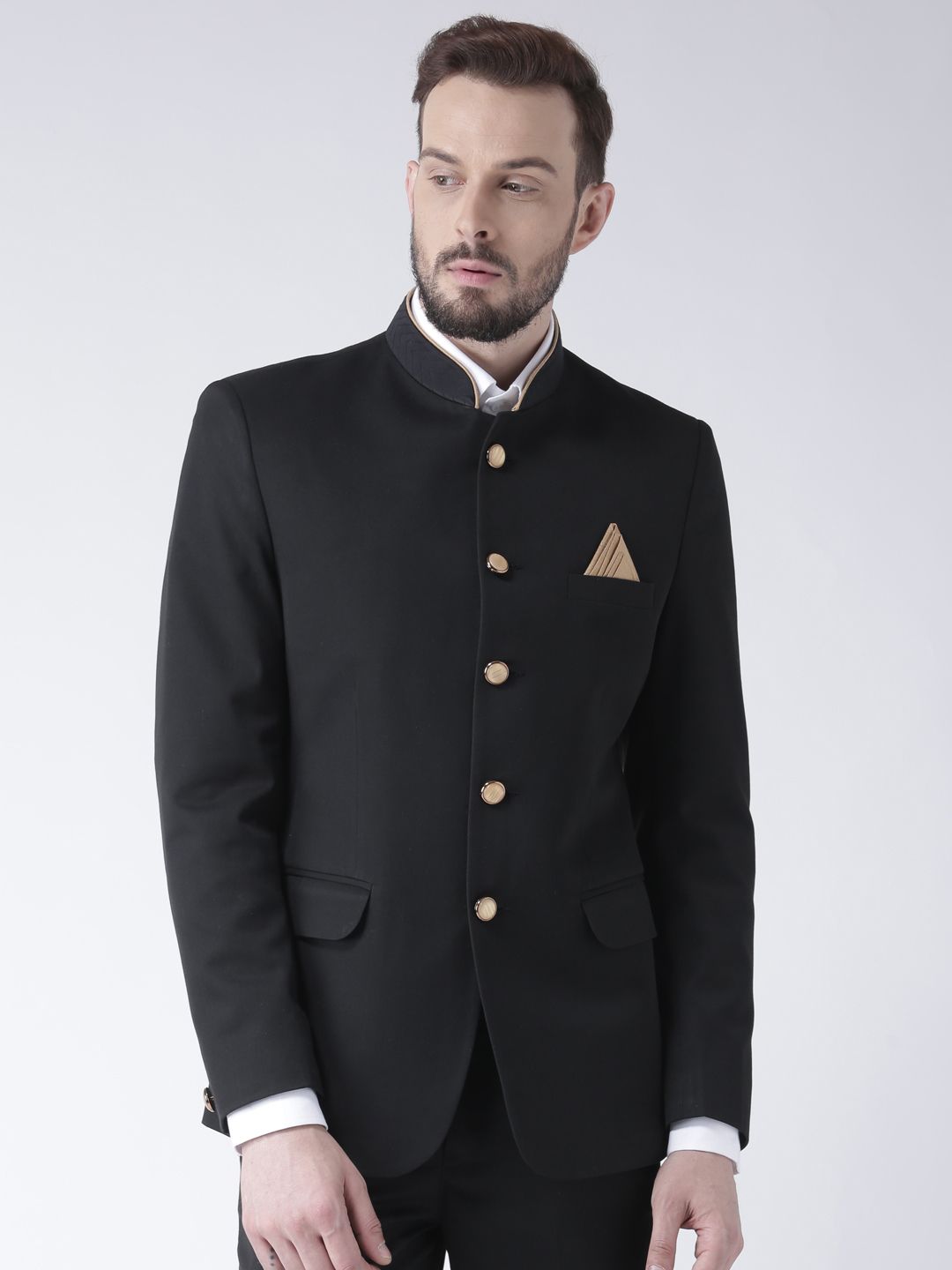 Hangup Black Single-Breasted Blazer