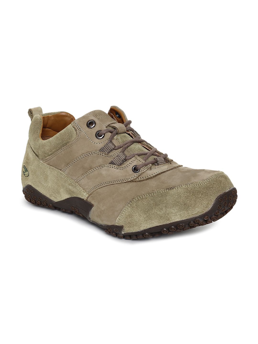 Woodland Men Khaki Sneakers