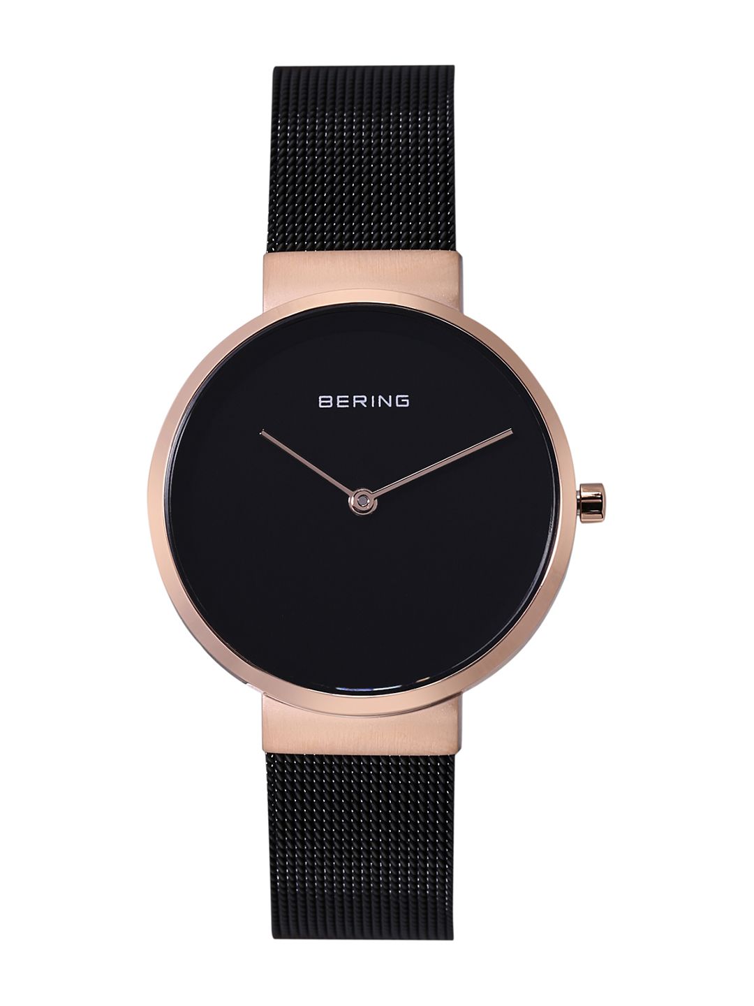 Bering Women Classic Black Sapphire Crystal Analogue Watch 14531-166 Price in India