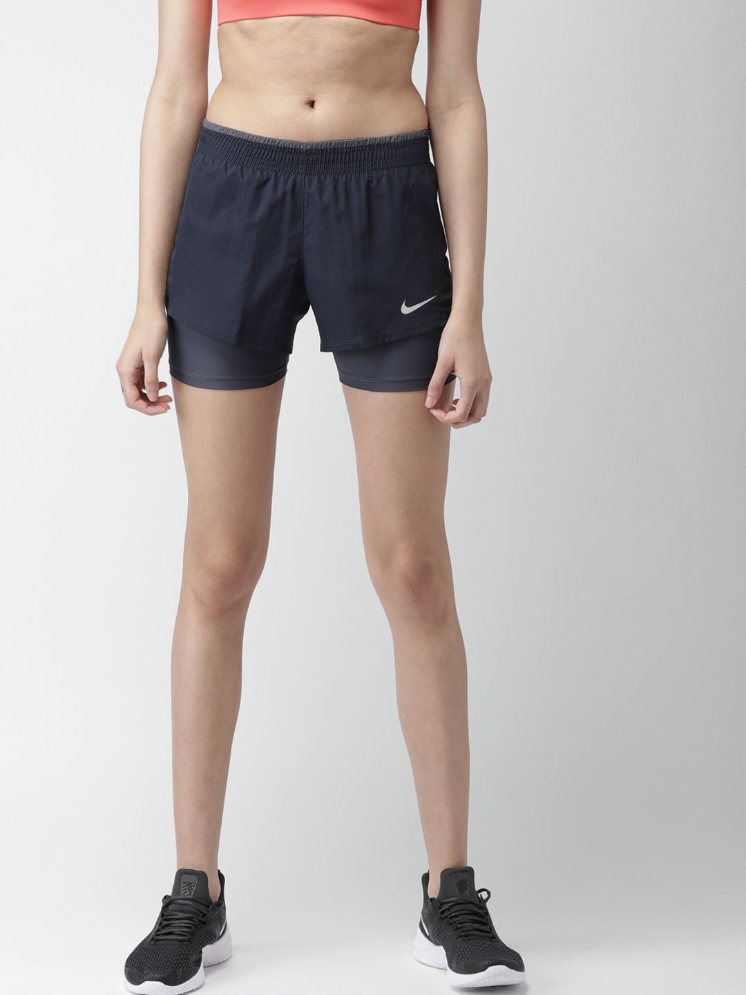 nike w nk 10k 2in1 short