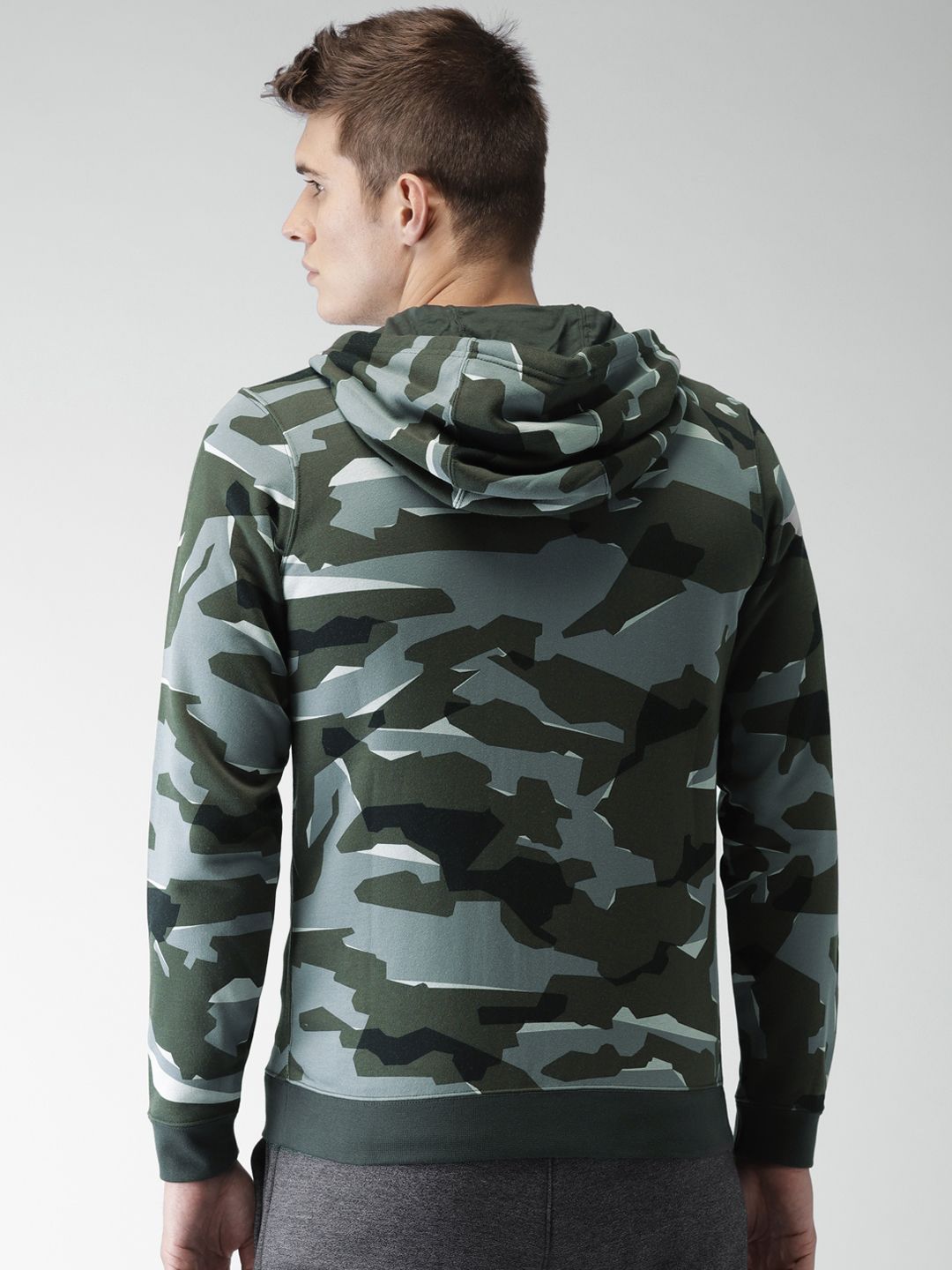 nike camo pullover