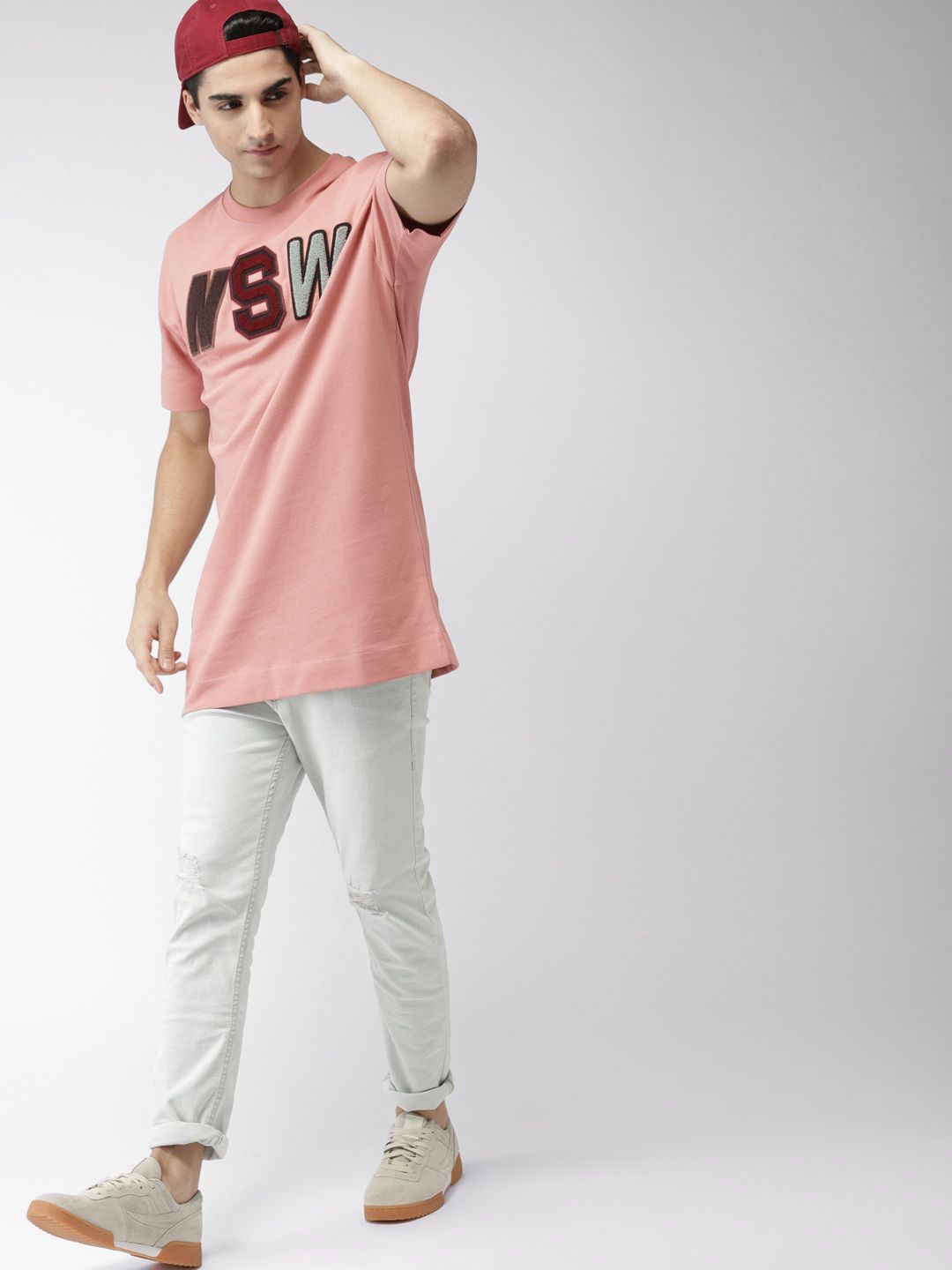 longline nike t shirt