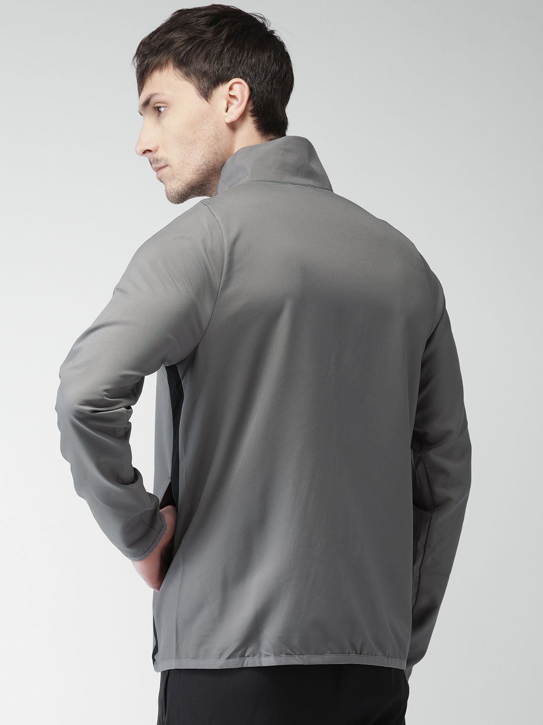Buy Nike Men Grey AS M NK DRY JKT TEAM WOVEN Sporty Jacket