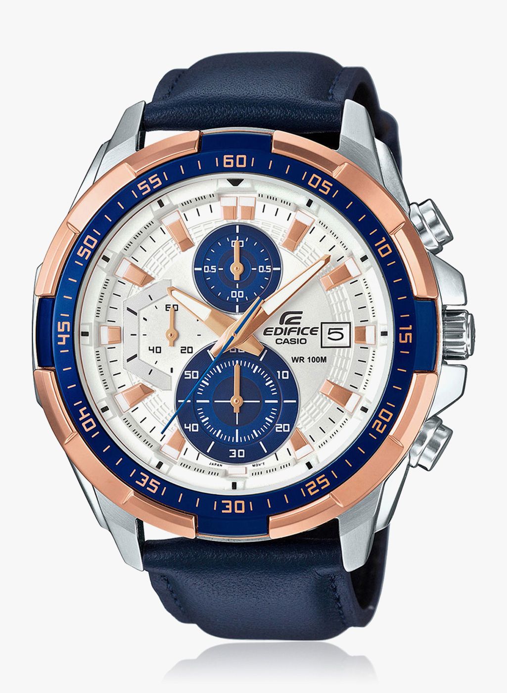 CASIO Edifice EFR-539L-7CVUDF (EX306) Blue/White Chronograph Watch