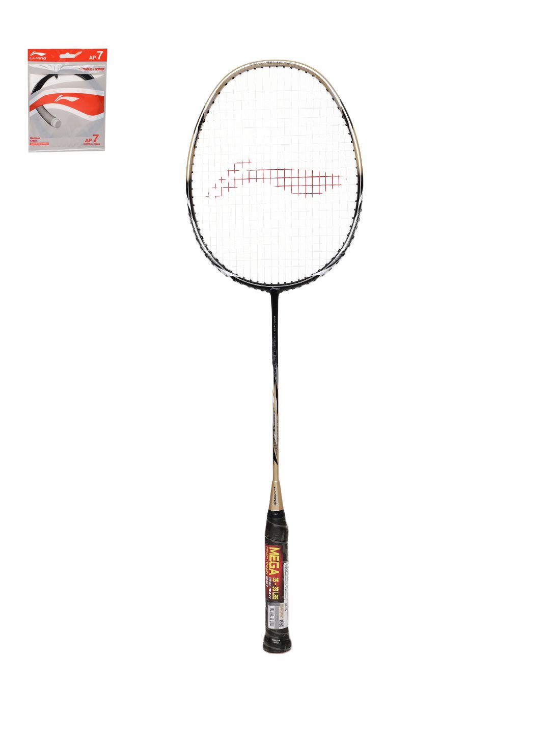 Buy Li-Ning Unisex Black & Gold Nano Power NP 805 Badminton
