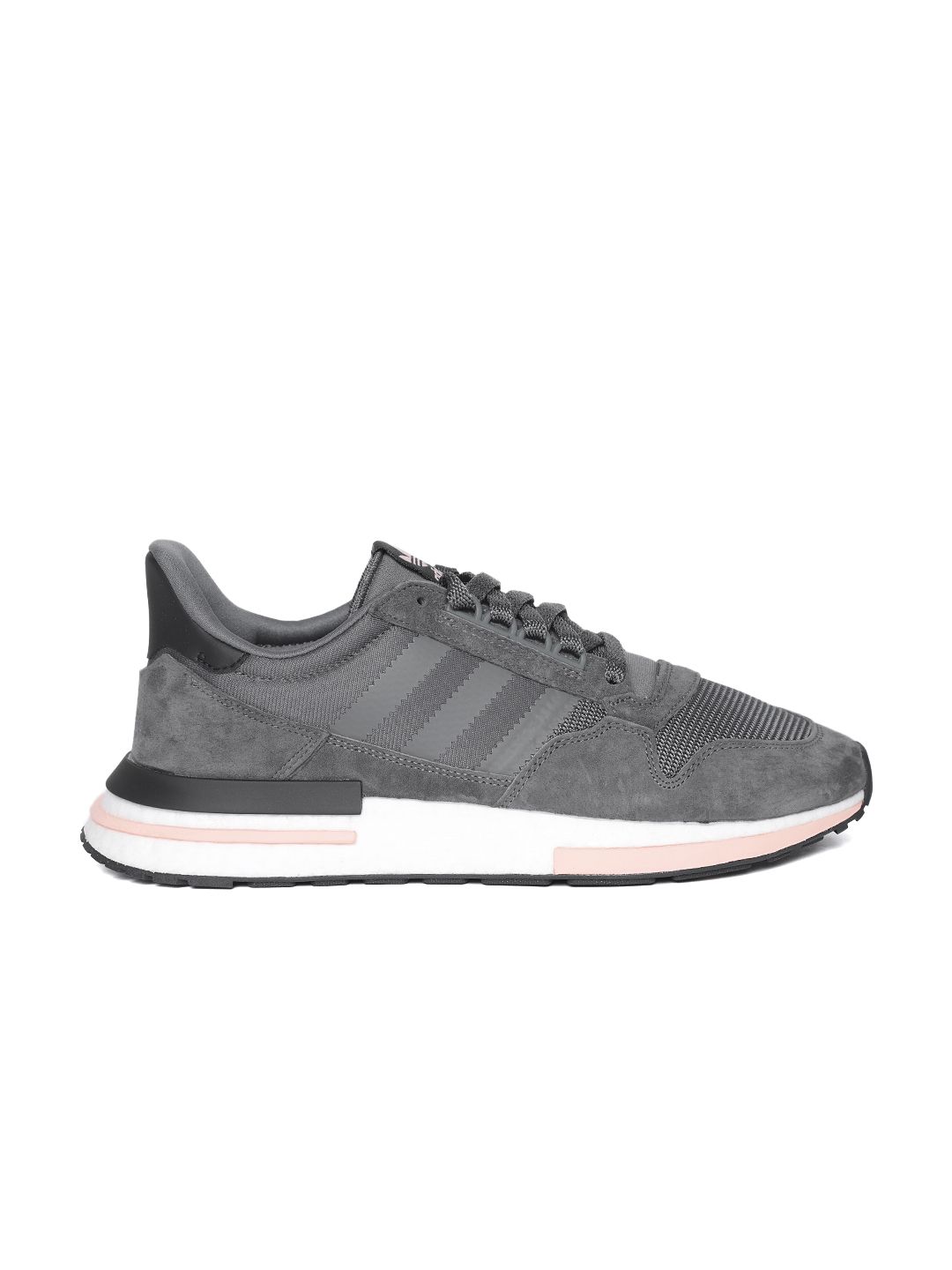Buy ADIDAS Originals Men Charcoal Grey ZX 500 RM Sneakers - Casual