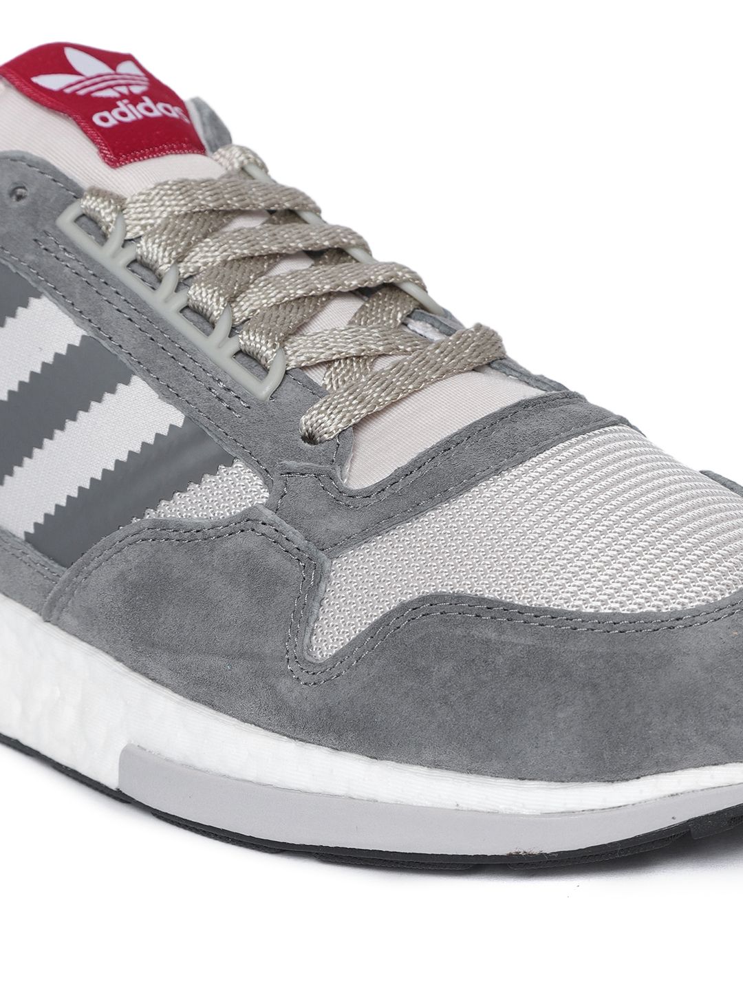 Buy ADIDAS Originals Men Grey ZX 500 RM Colourblocked Sneakers