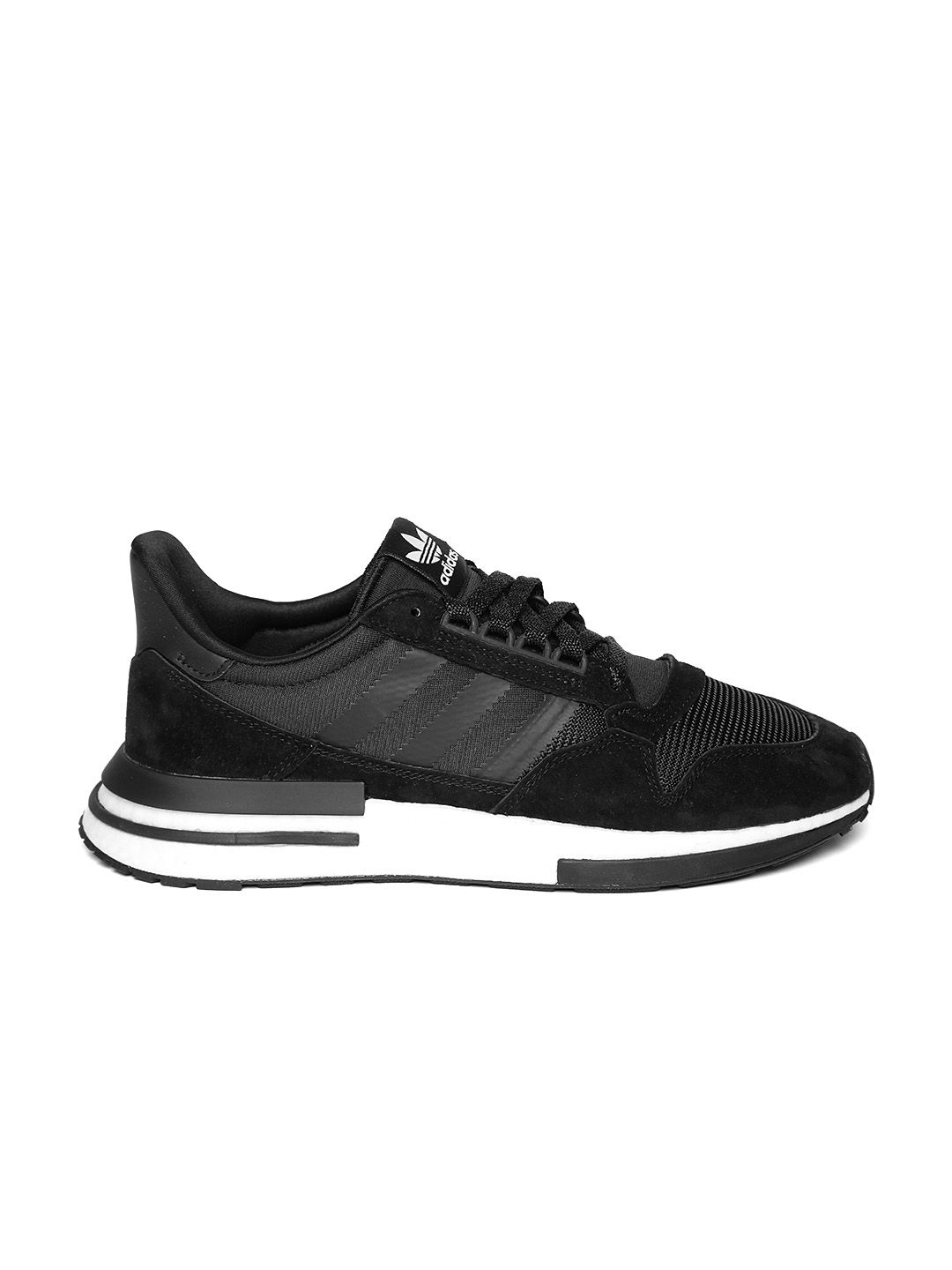 Buy ADIDAS Originals Men Black ZX 500 RM Suede Sneakers - Casual