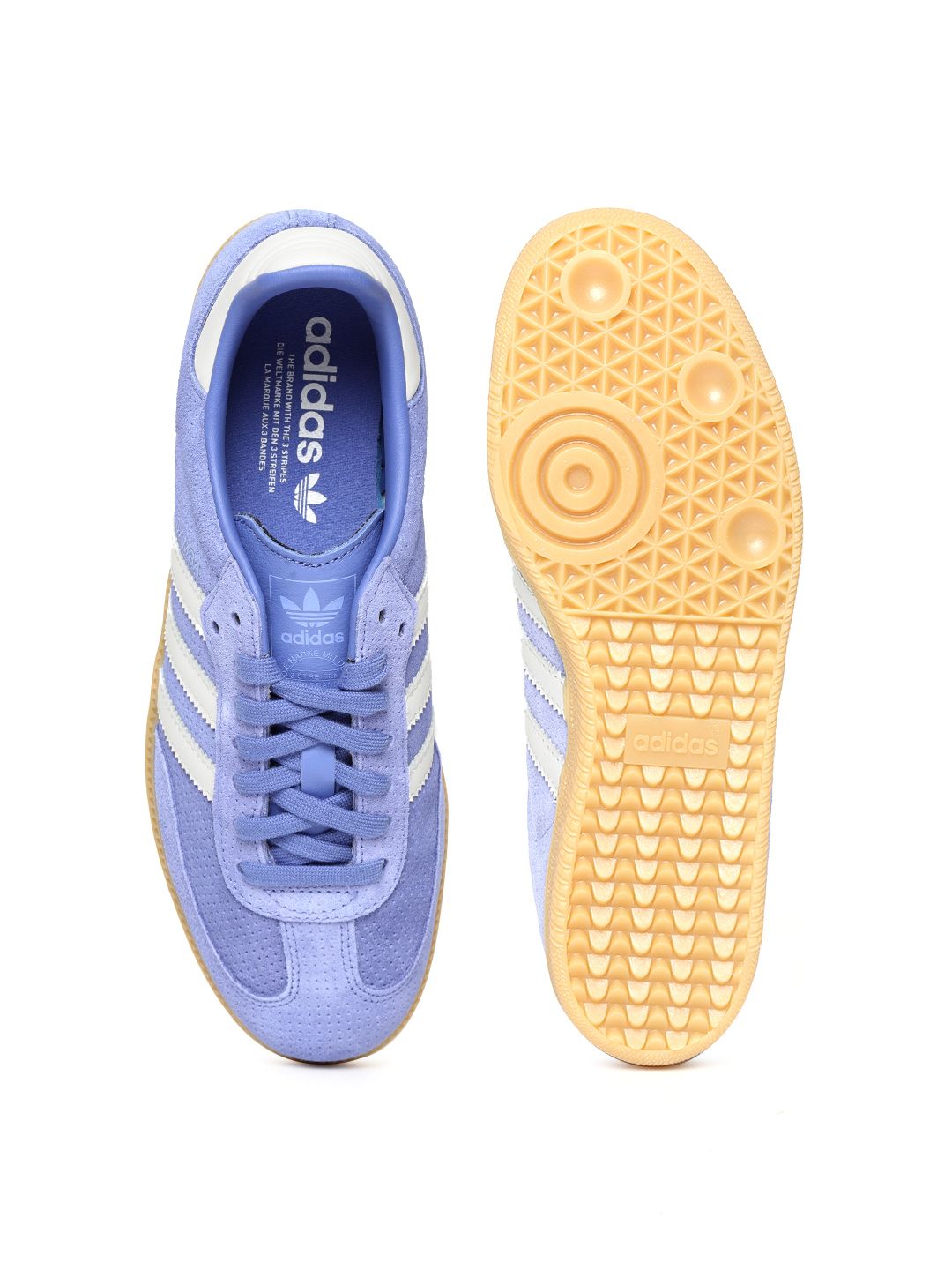 Buy ADIDAS Originals Women Blue Samba OG Leather Sneakers - Casual Shoes  for Women 6842537 | Myntra