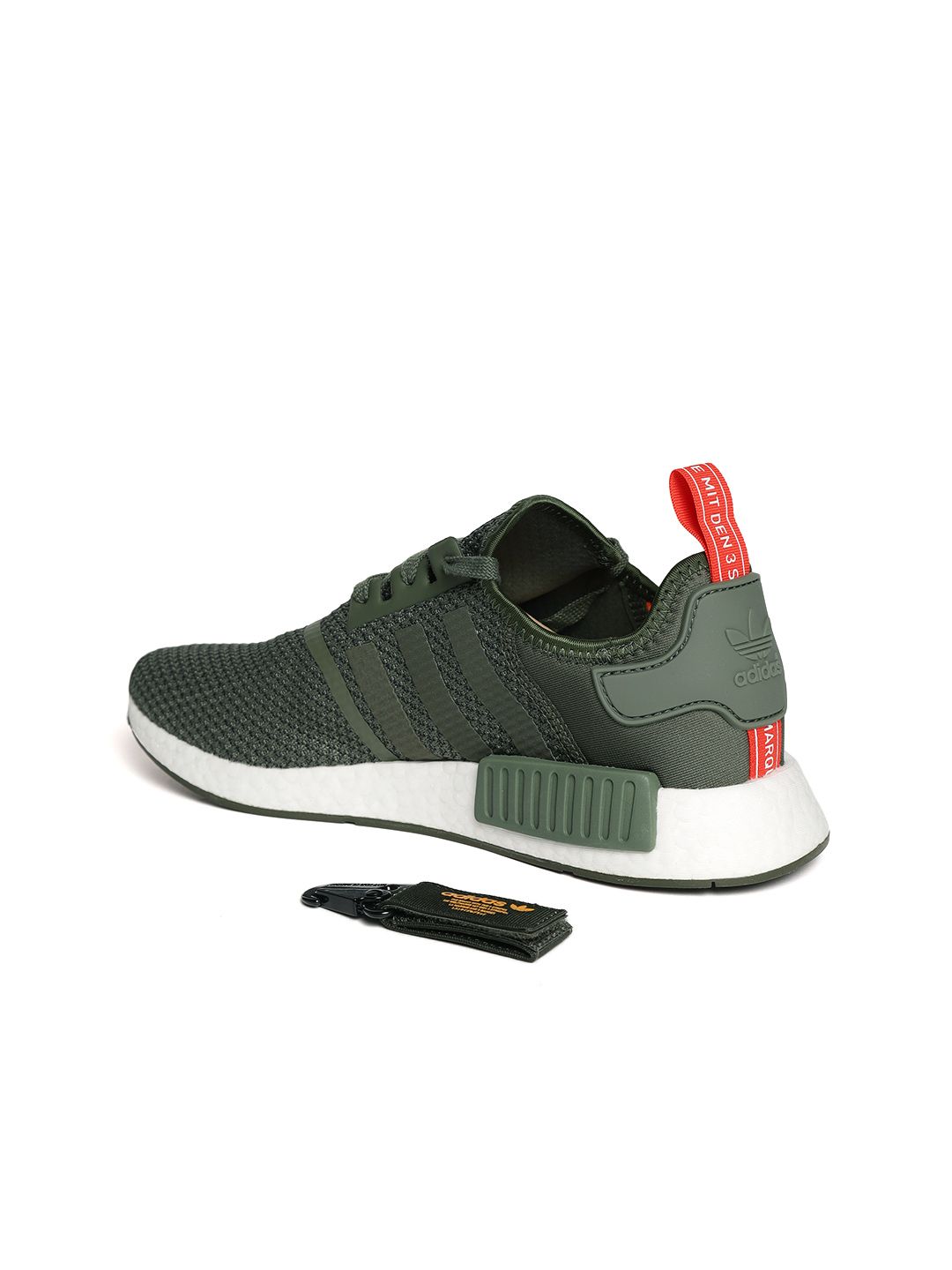 adidas gazelle silver green womens Men's adidas NMD_R1 Shoes Magic Lime GX9536 main image 0