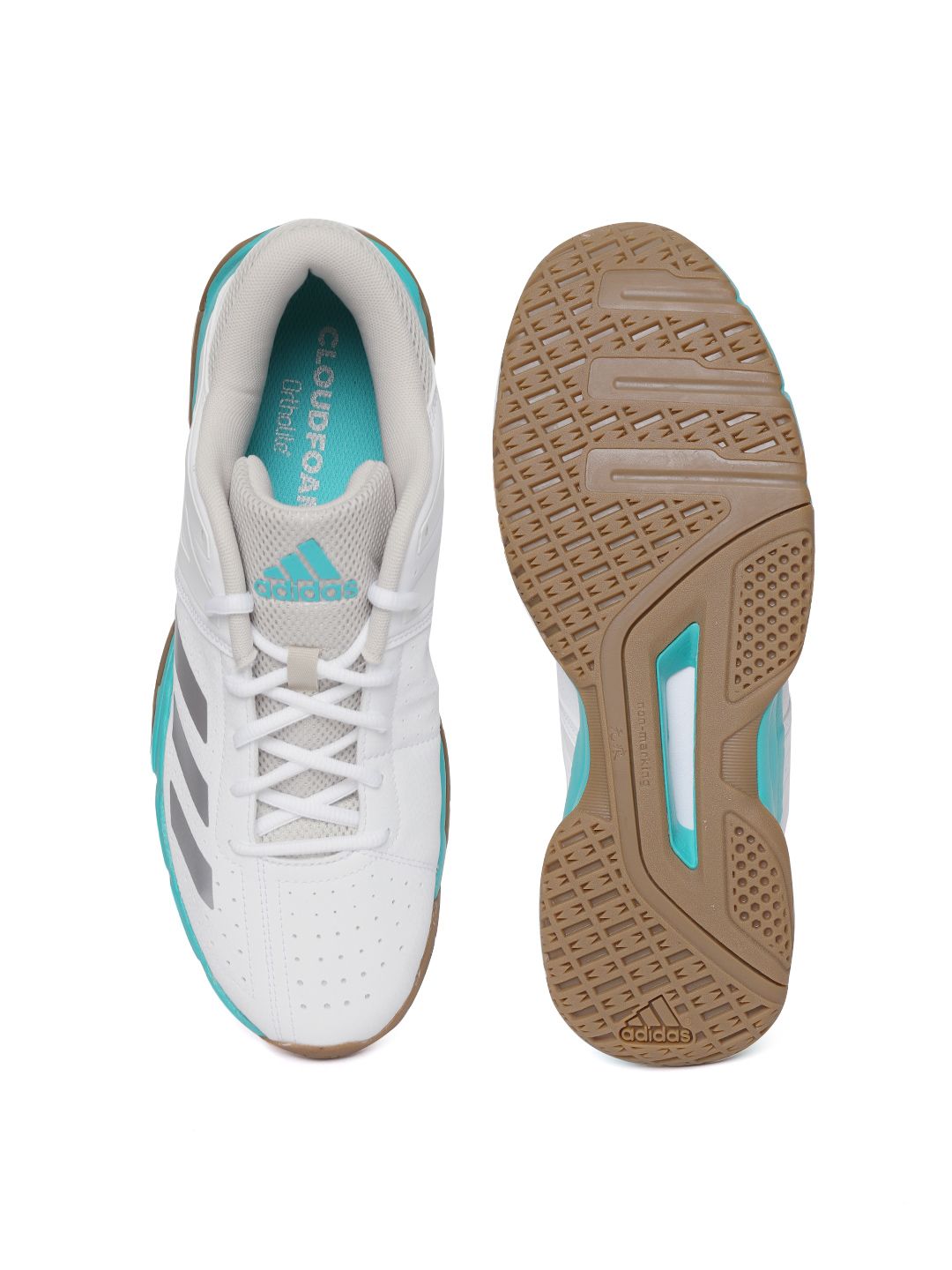 adidas gazelle silver green womens Adidas CourtJam Control 3 Mens Tennis Shoes main image 1