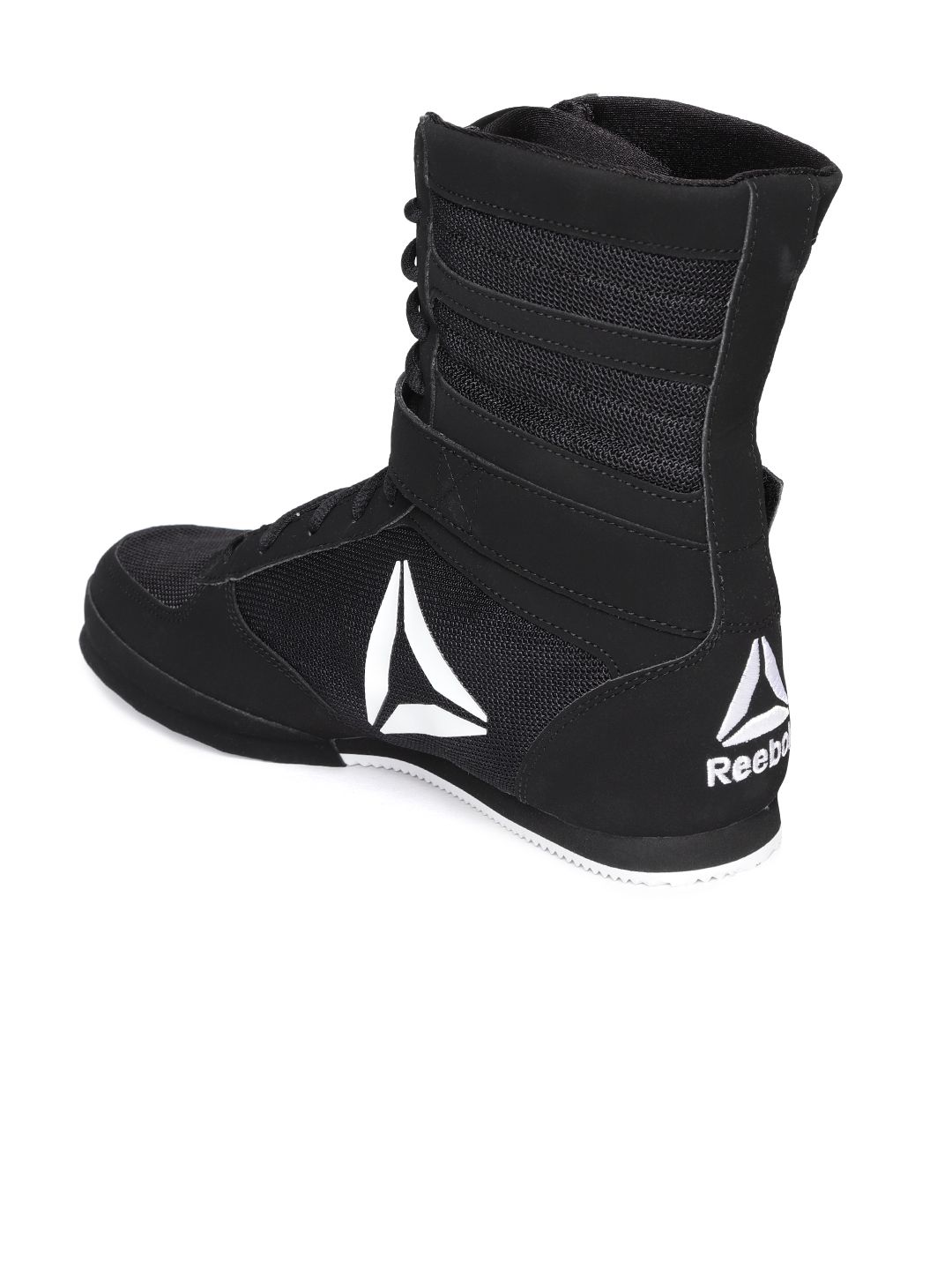 Buy Reebok Men Black Boxing Boot-Buck Mid-Top Training Shoes