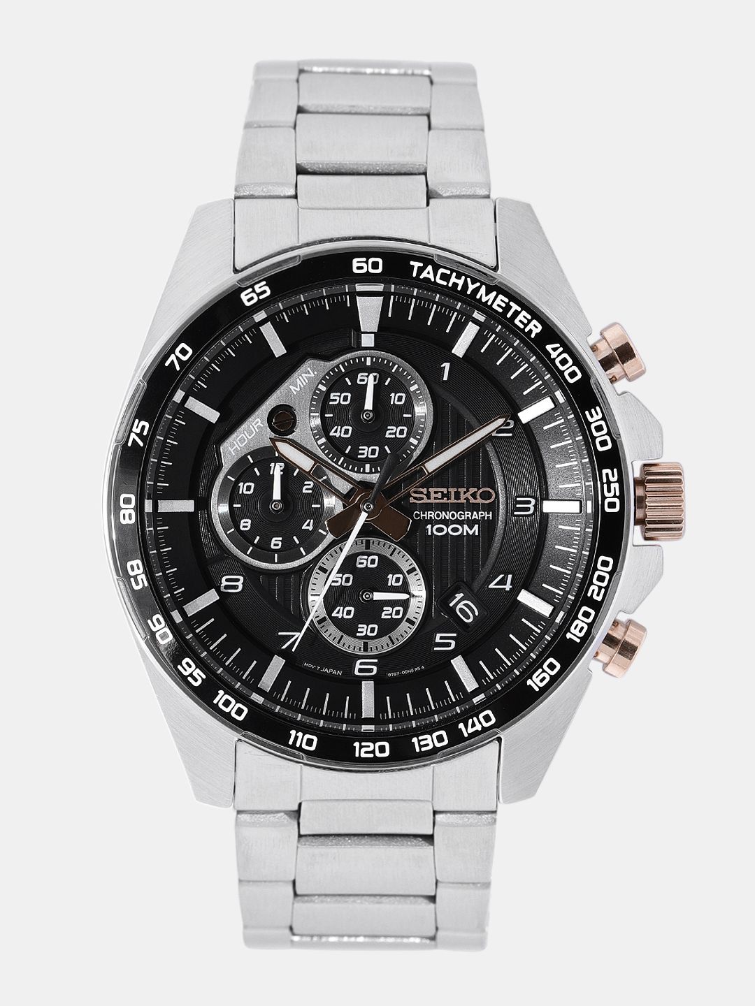 Buy SEIKO Men Black Analogue Watch SSB323P1 - Watches for Men