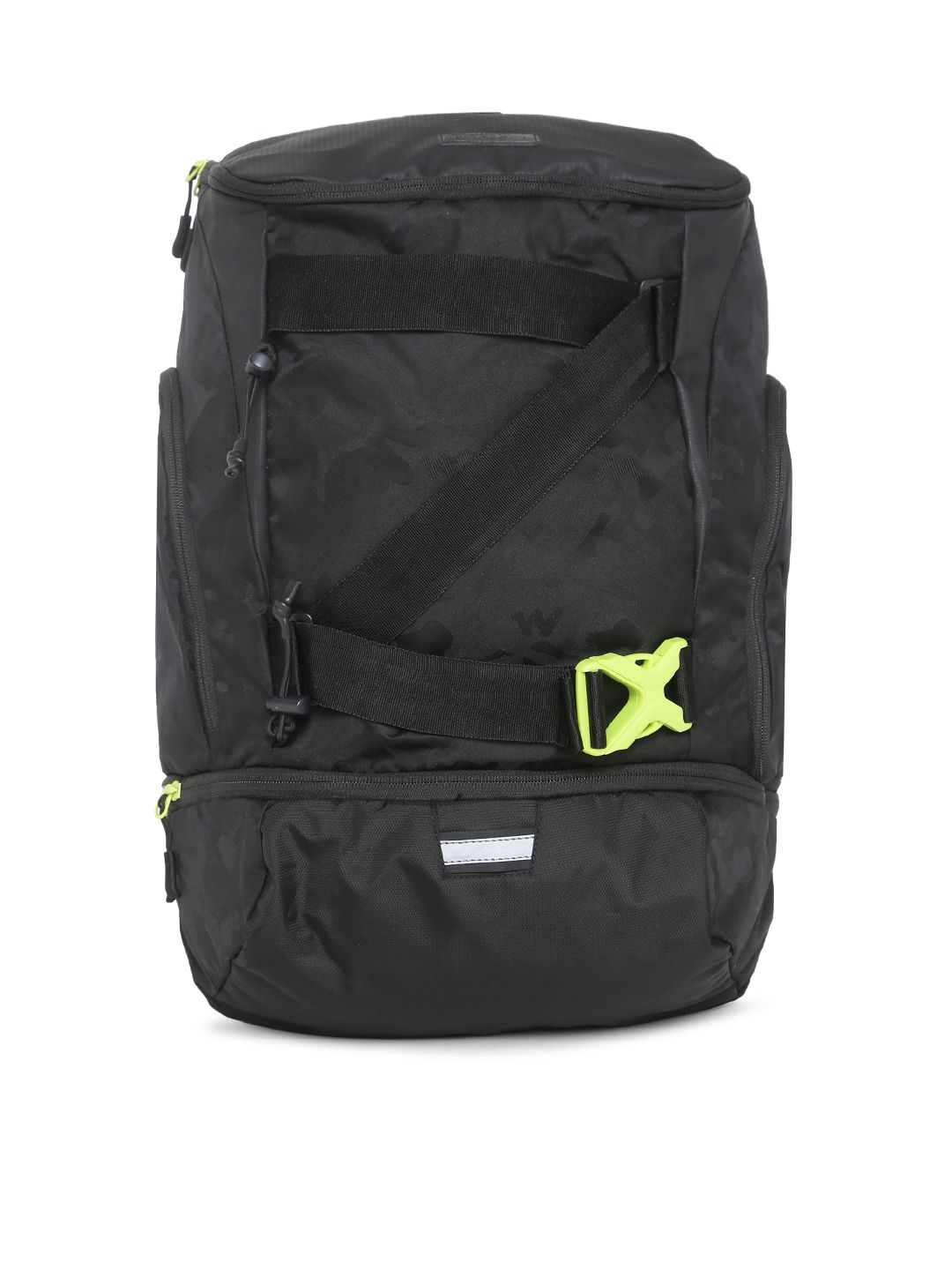 Wildcraft Unisex Black Solid Backpack Price in India