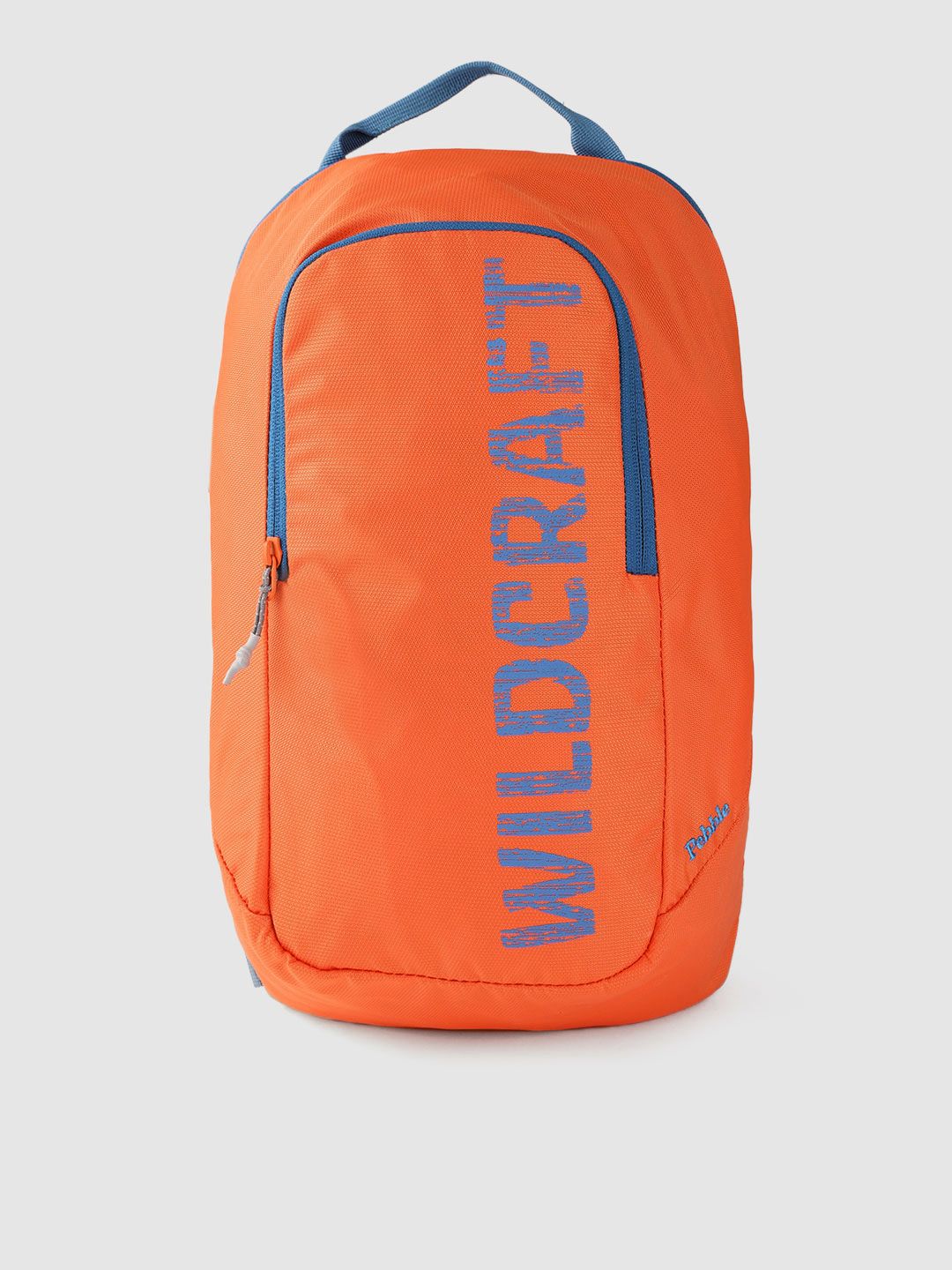Wildcraft Unisex Orange Solid Backpack Price in India