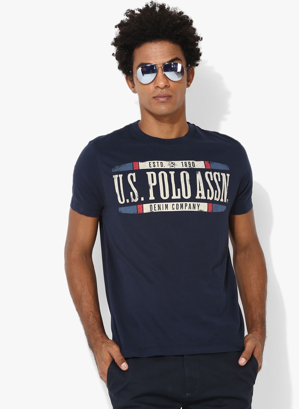 polo t shirt with denim jacket