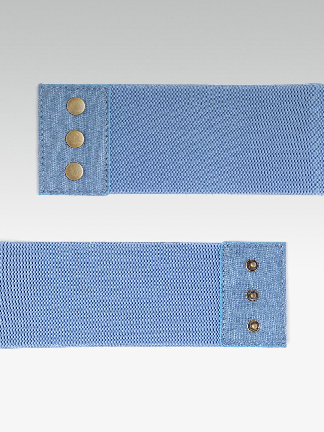 blue jean corset belt